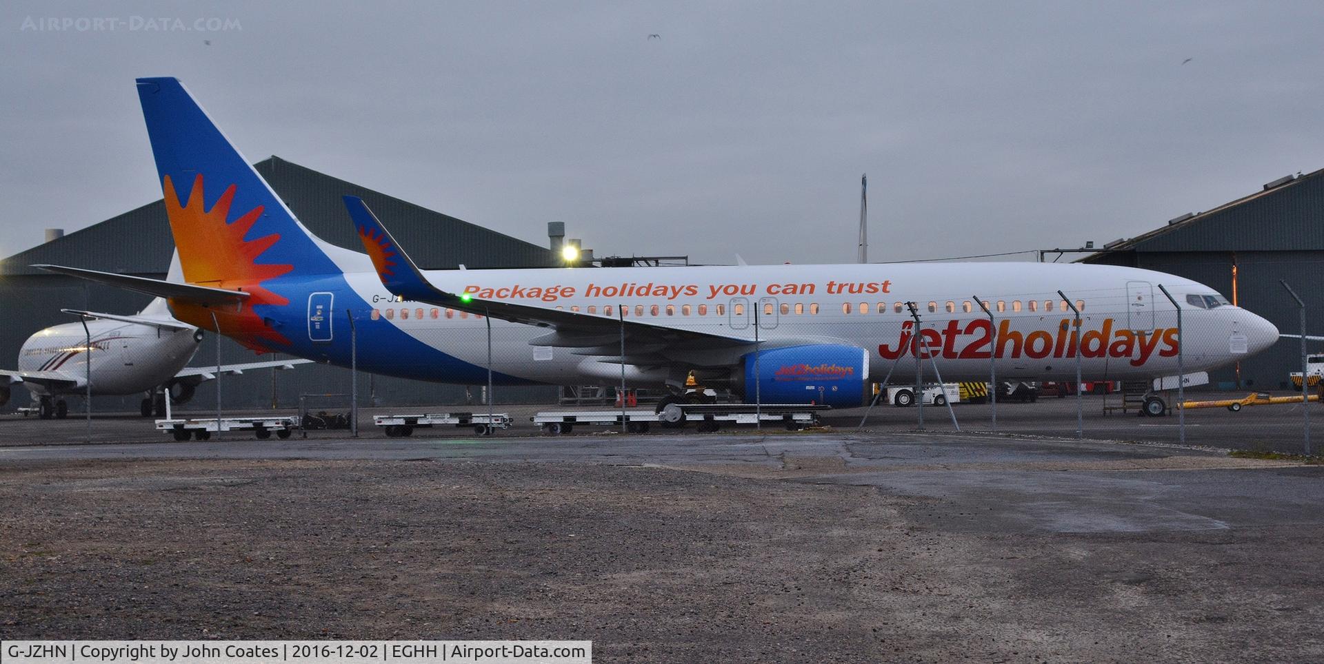 G-JZHN, 2016 Boeing 737-8MG C/N 63146, About to be delivered after paint finishing