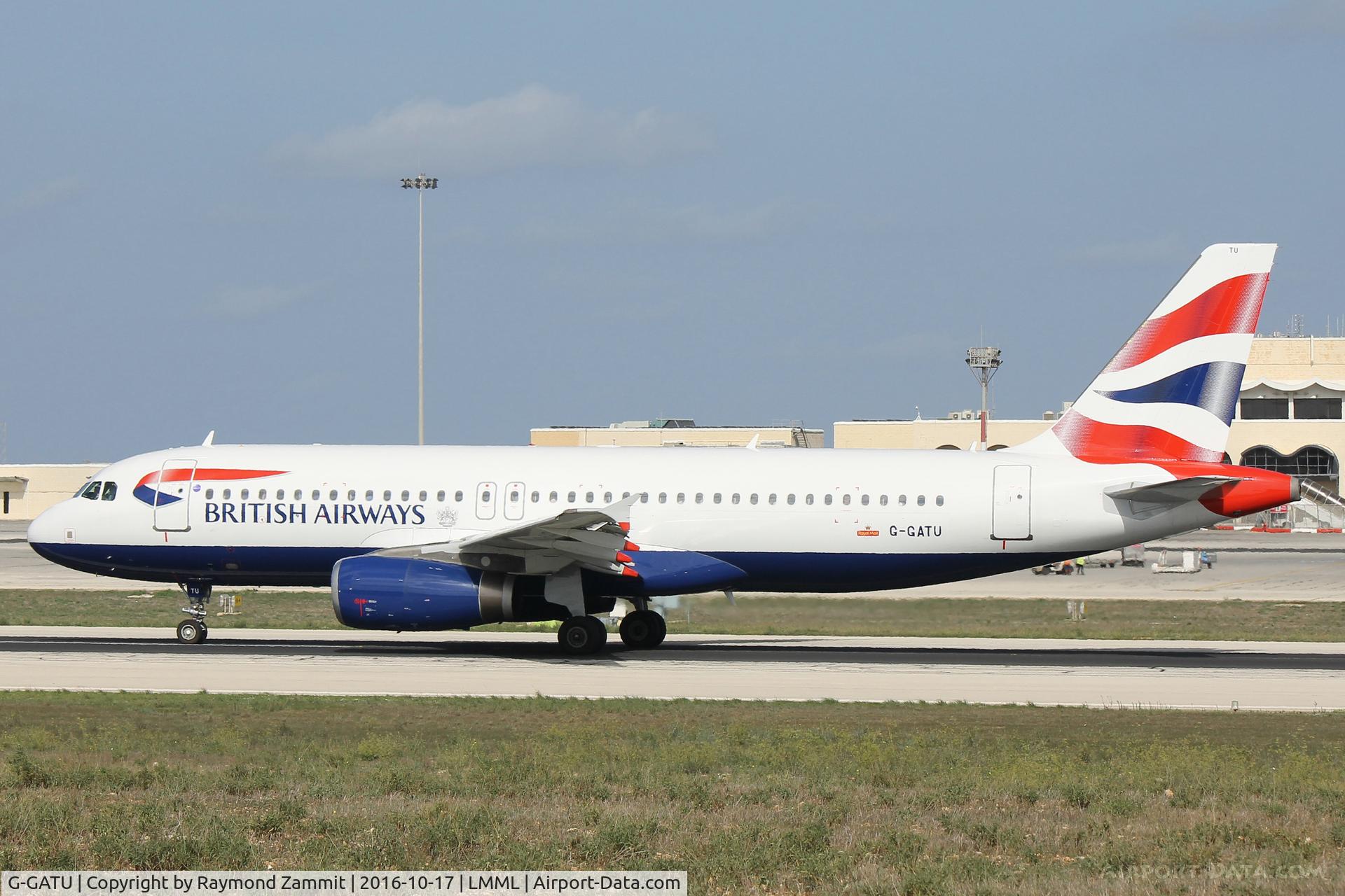 G-GATU, 2005 Airbus A320-232 C/N 3089, A320 G-GATU British Airways