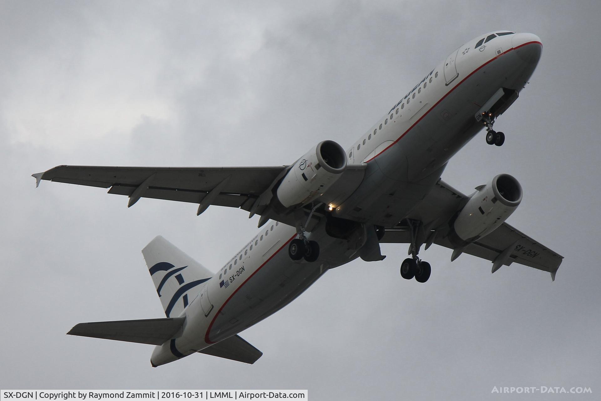 SX-DGN, 2006 Airbus A320-232 C/N 2828, A320 SX-DGN Aegean Airlines