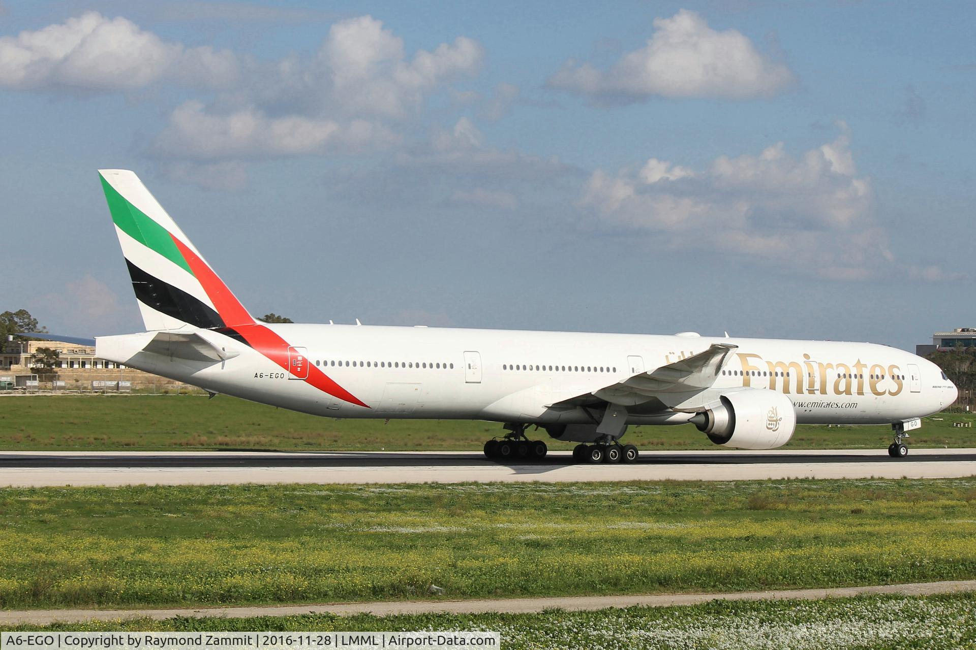 A6-EGO, 2012 Boeing 777-31H/ER C/N 35598, B777 A6-EGO Emirates Airlines