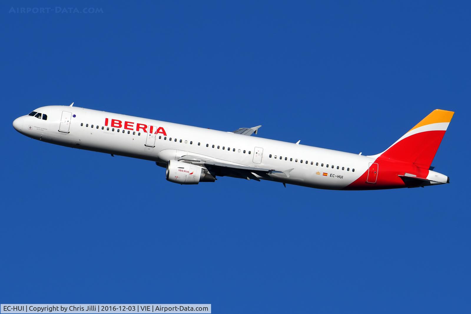 EC-HUI, 1999 Airbus A321-211 C/N 1027, Iberia