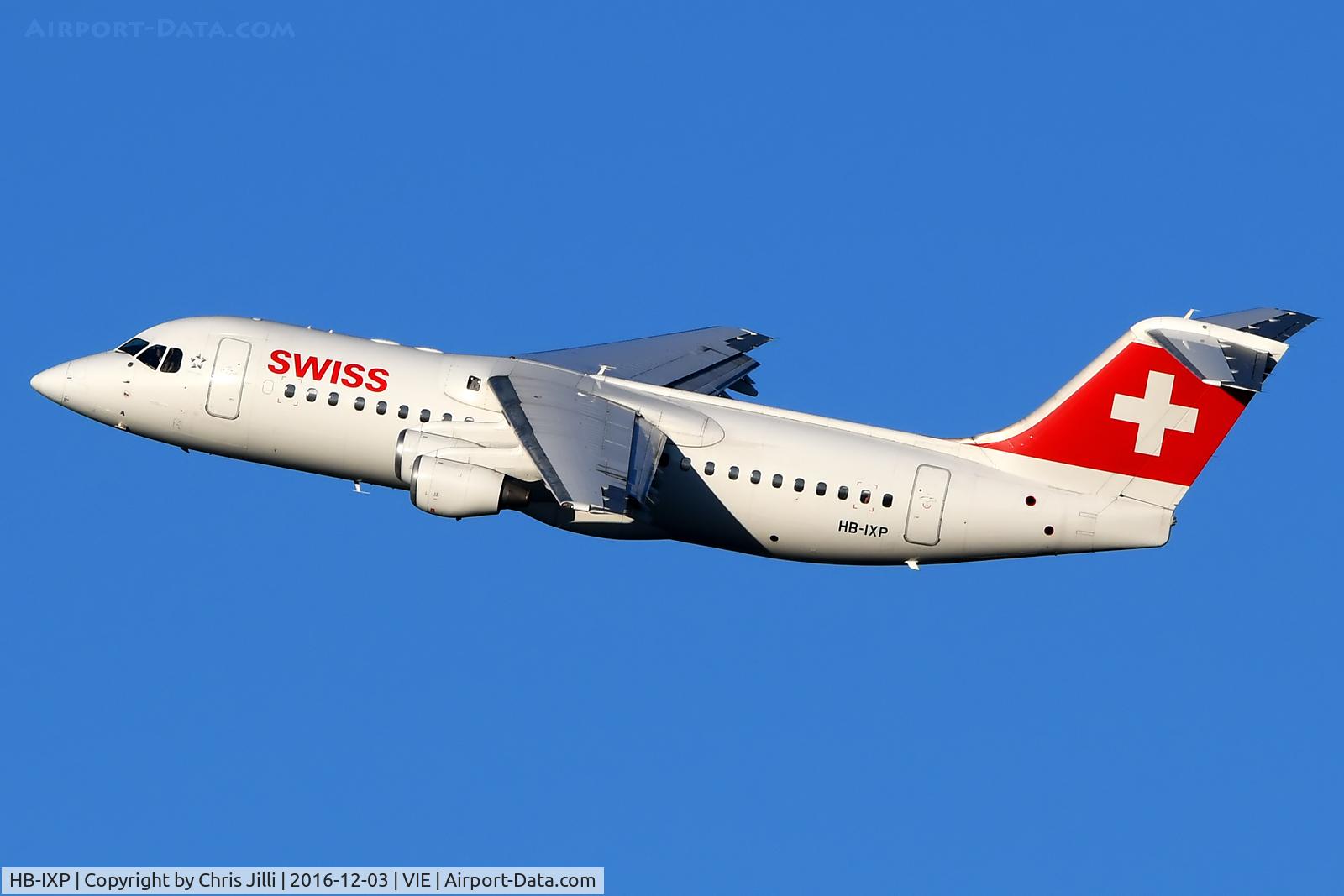 HB-IXP, 1996 British Aerospace Avro 146-RJ100 C/N E3283, Swiss