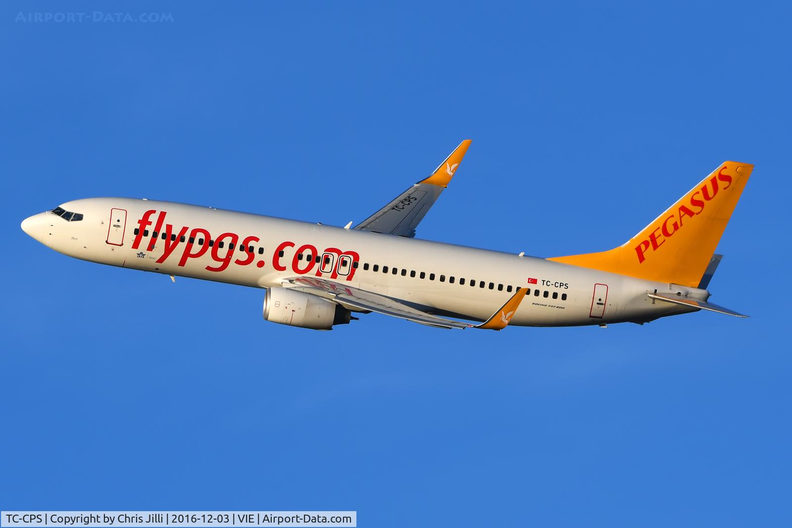 TC-CPS, 2011 Boeing 737-8GJ C/N 37366, Pegasus Airlines