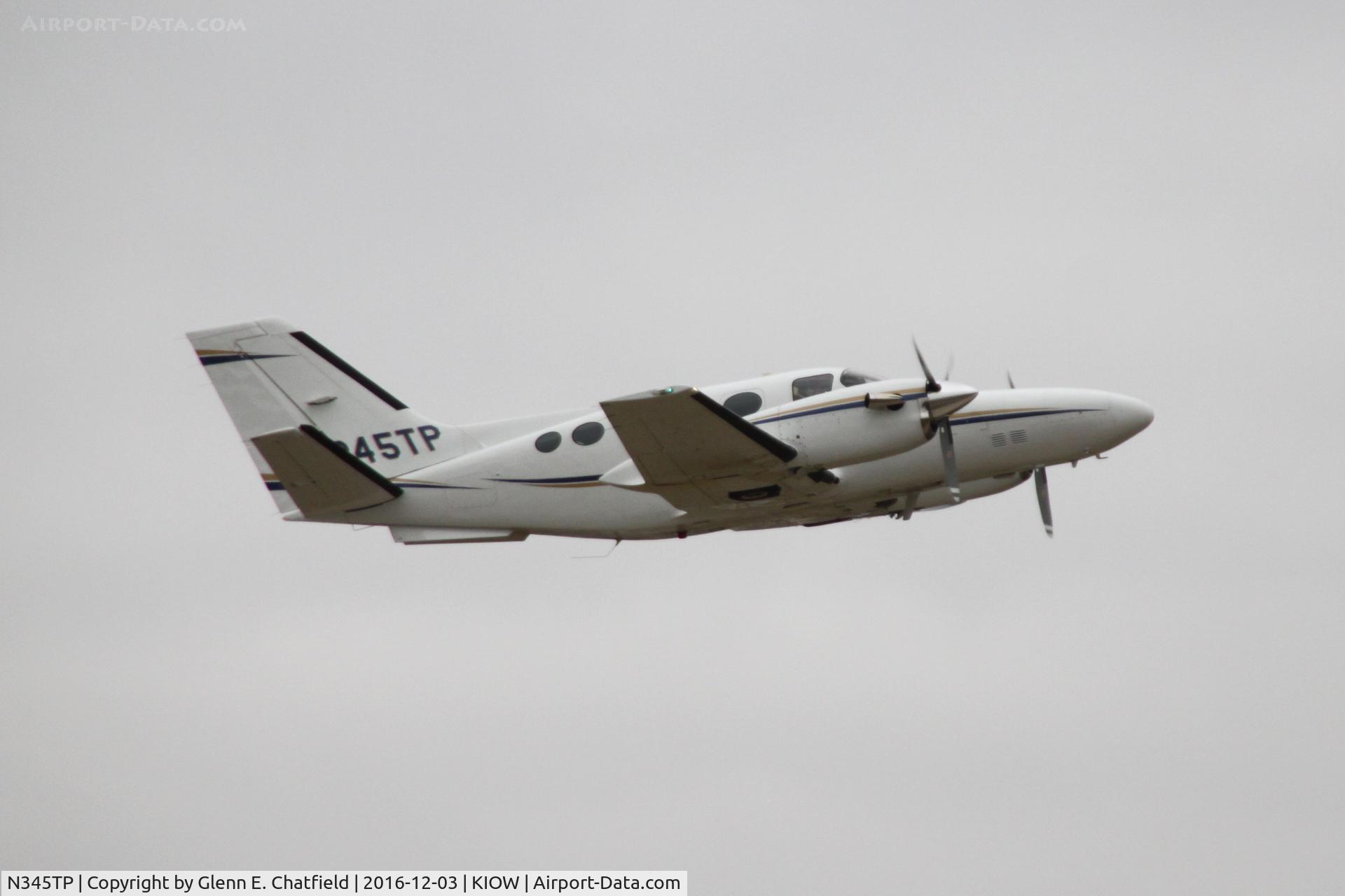 N345TP, Cessna 425 Corsair C/N 425-0005, Departing Runway 7
