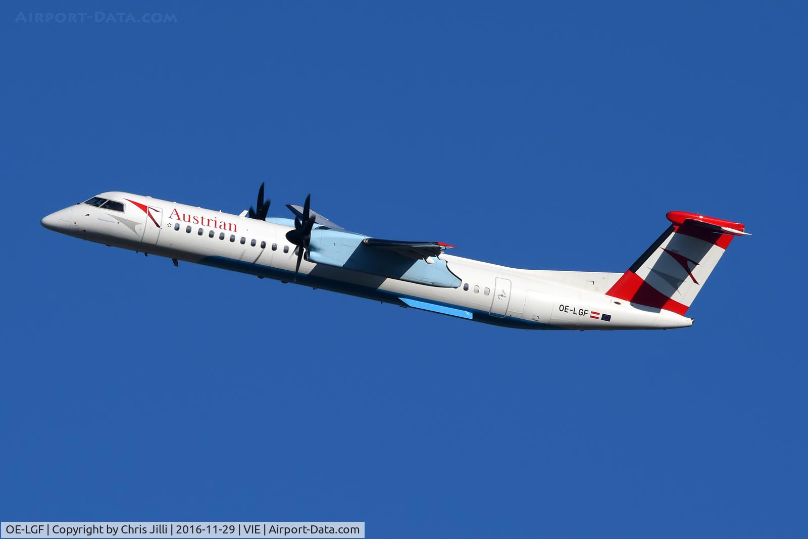 OE-LGF, 2002 De Havilland Canada DHC-8-402Q Dash 8 C/N 4068, Austrian Airlines