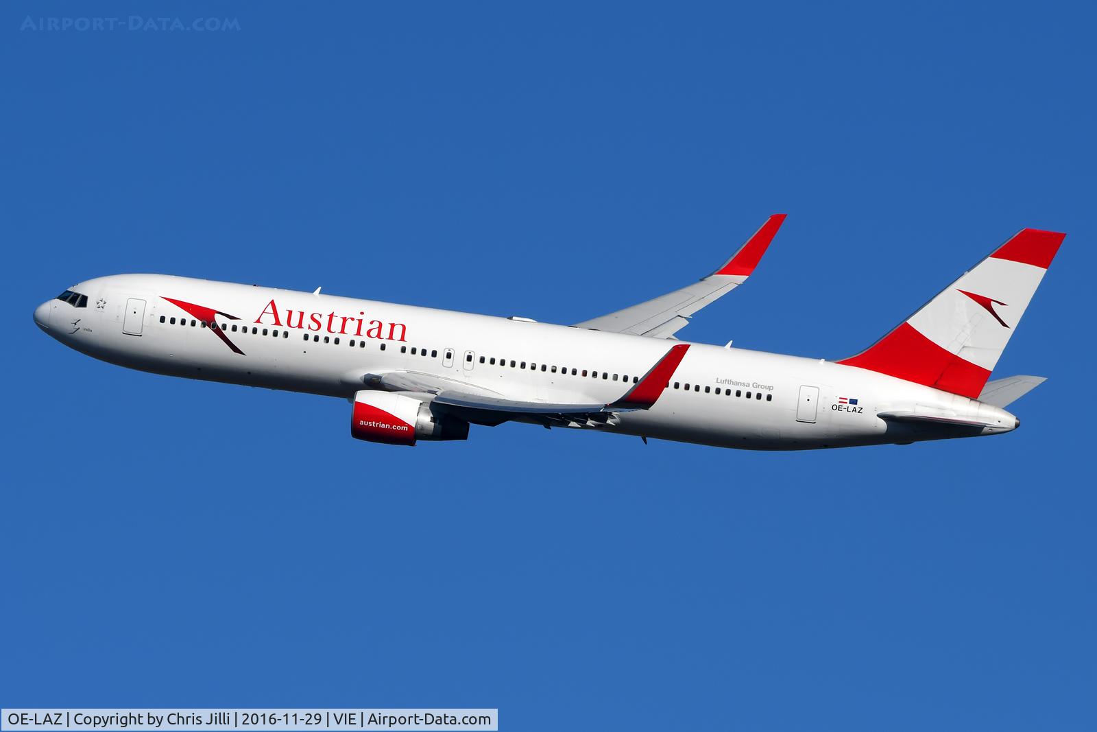 OE-LAZ, 1999 Boeing 767-3Z9 C/N 30331, Austrian Airlines