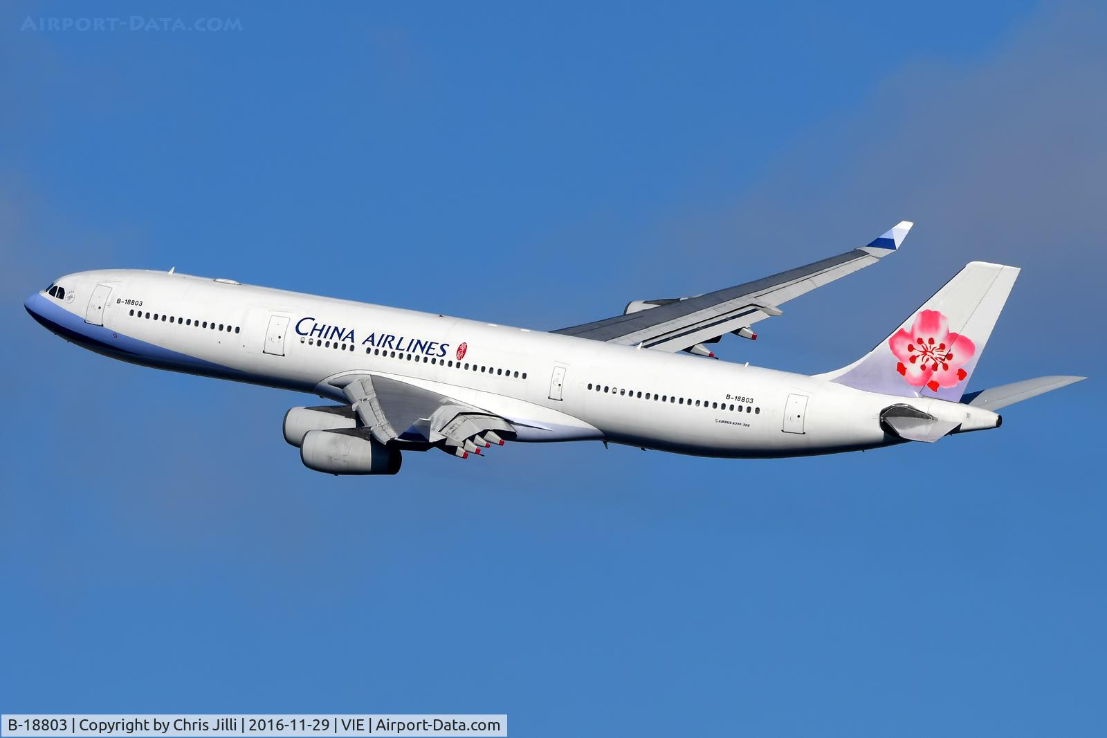 B-18803, 2001 Airbus A340-313 C/N 411, China AIrlines