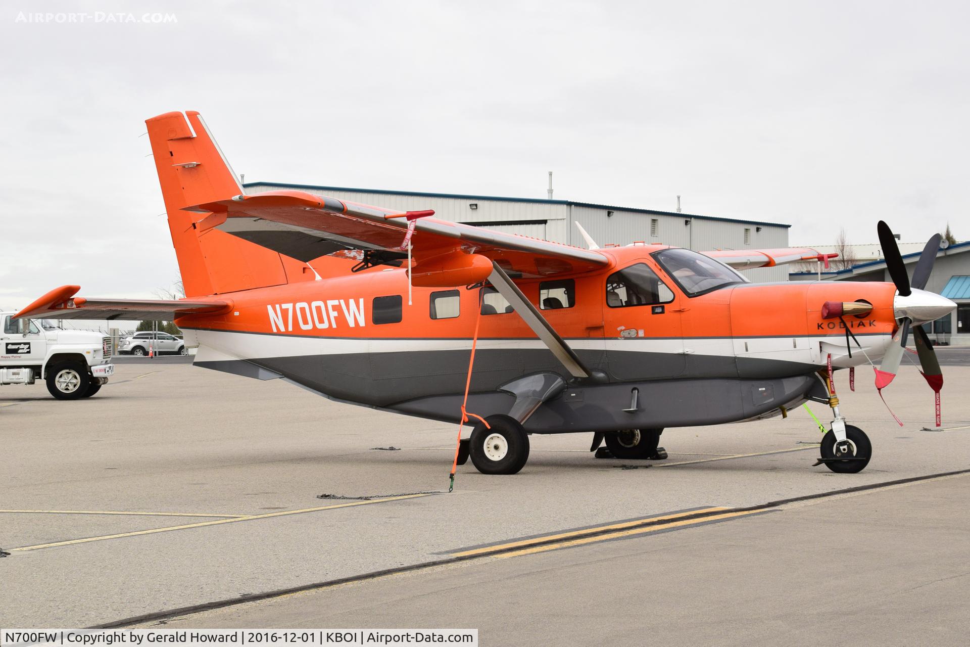 N700FW, 2009 Quest Kodiak 100 C/N 100-0029, In for the annual.