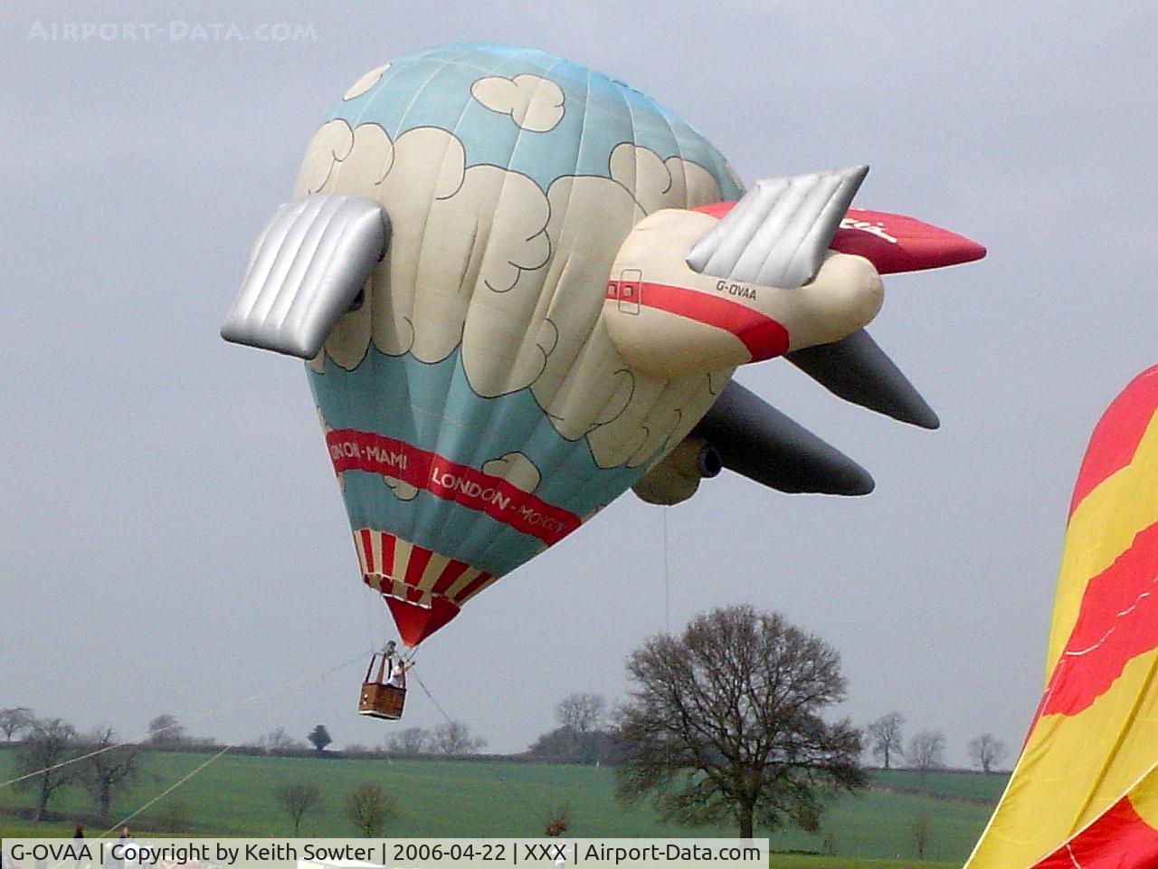 G-OVAA, 1989 Thunder & Colt Colt Jumbo C/N 1426, Kelmarsh Hall Inflation Day