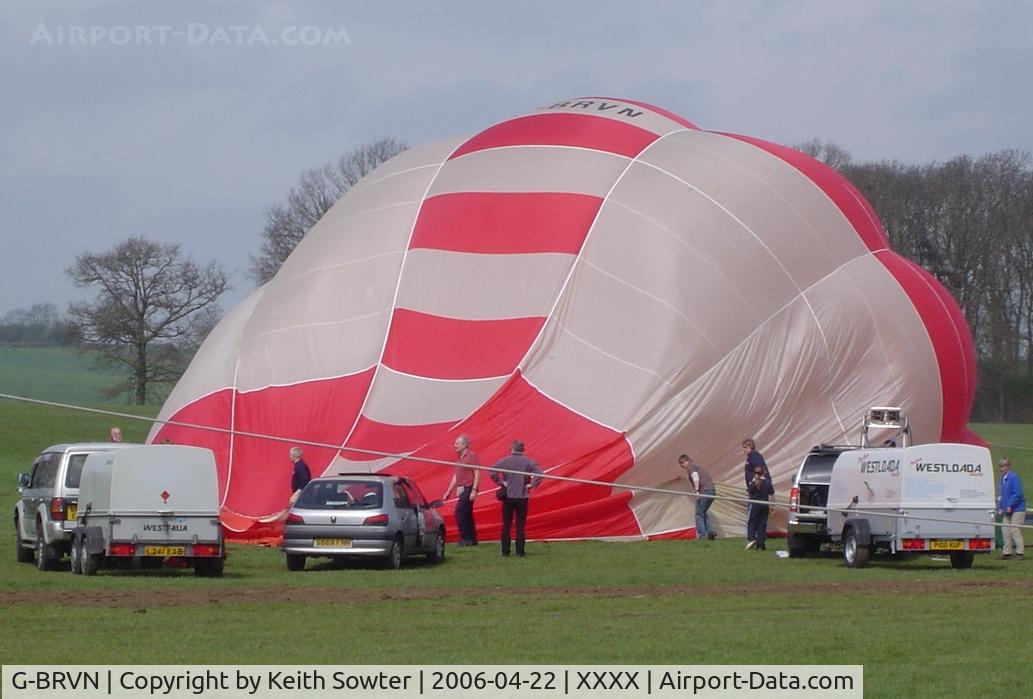 G-BRVN, 1989 Thunder & Colt Ax7-77 C/N 1614, Kelmarsh Hall Inflation Day