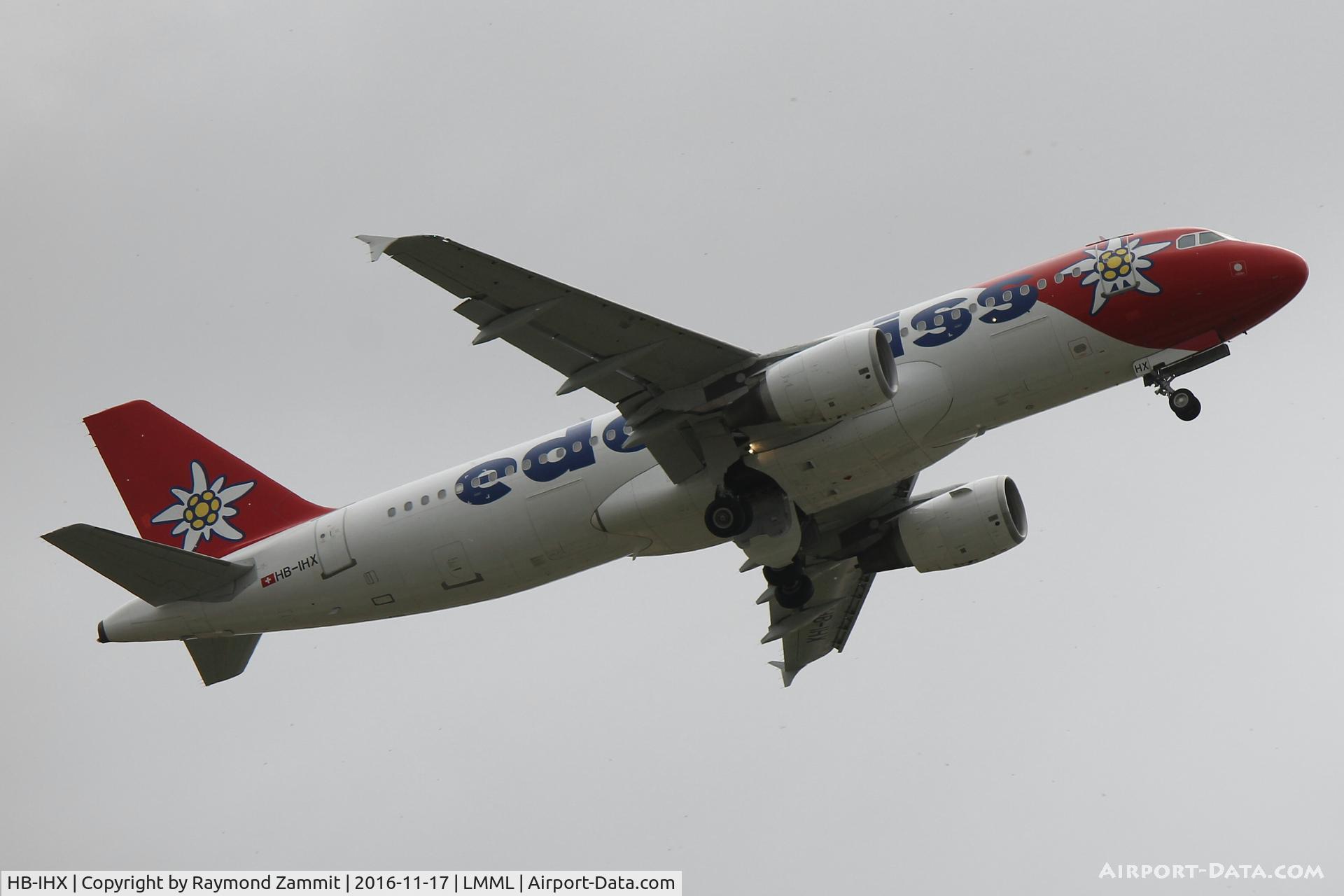 HB-IHX, 1998 Airbus A320-214 C/N 0942, A320 HB-IHX Edelweiss