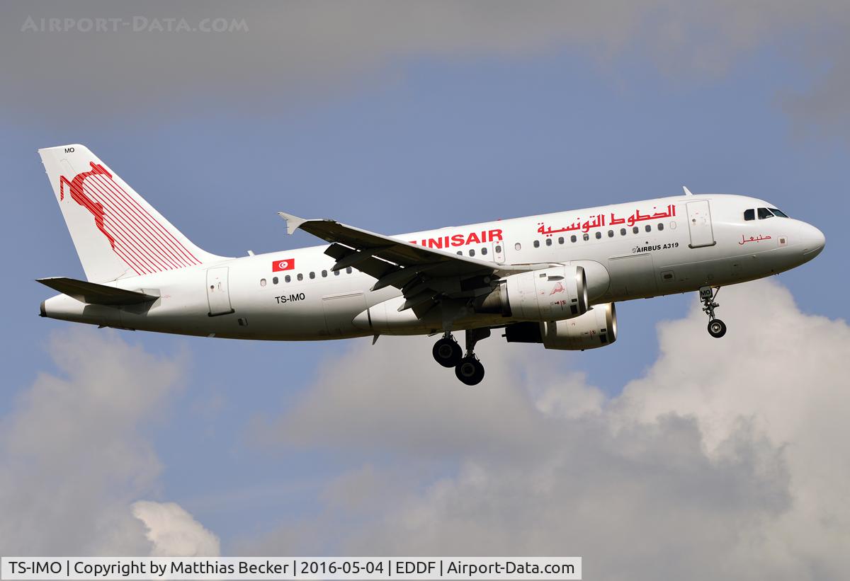 TS-IMO, 2001 Airbus A319-114 C/N 1479, TS-IMO