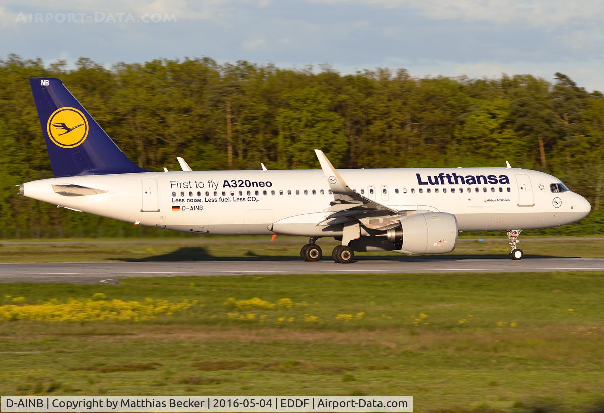 D-AINB, 2016 Airbus A320-271N C/N 6864, D-AINB