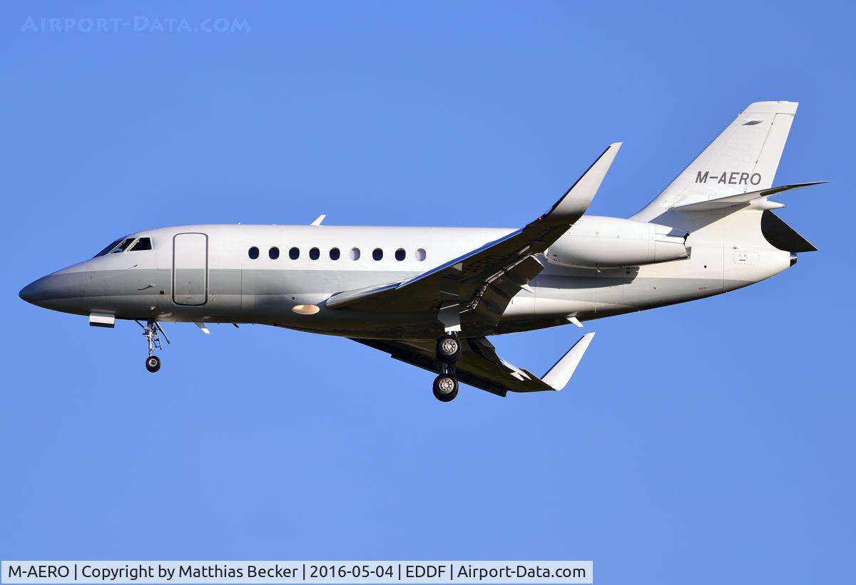 M-AERO, 2015 Dassault Falcon 2000LX C/N 297, M-AERO