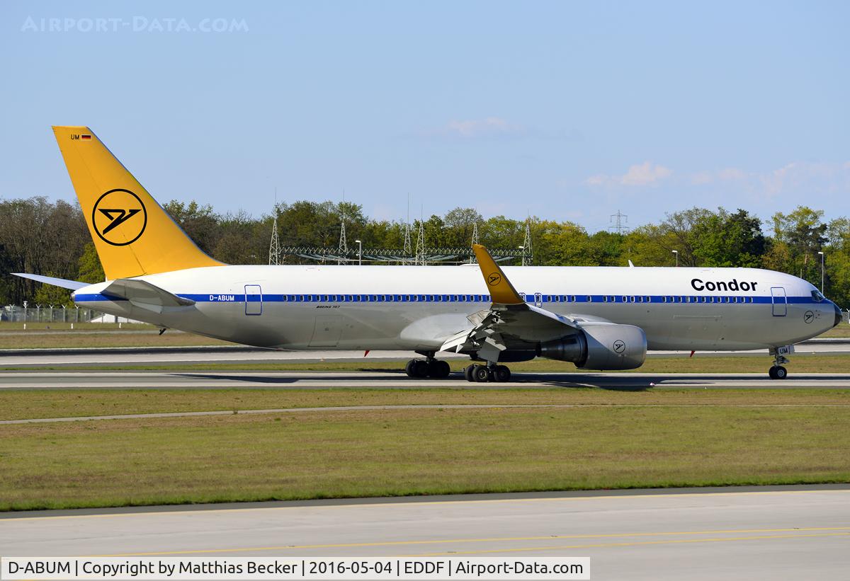 D-ABUM, 1994 Boeing 767-31B C/N 25170, D-ABUM