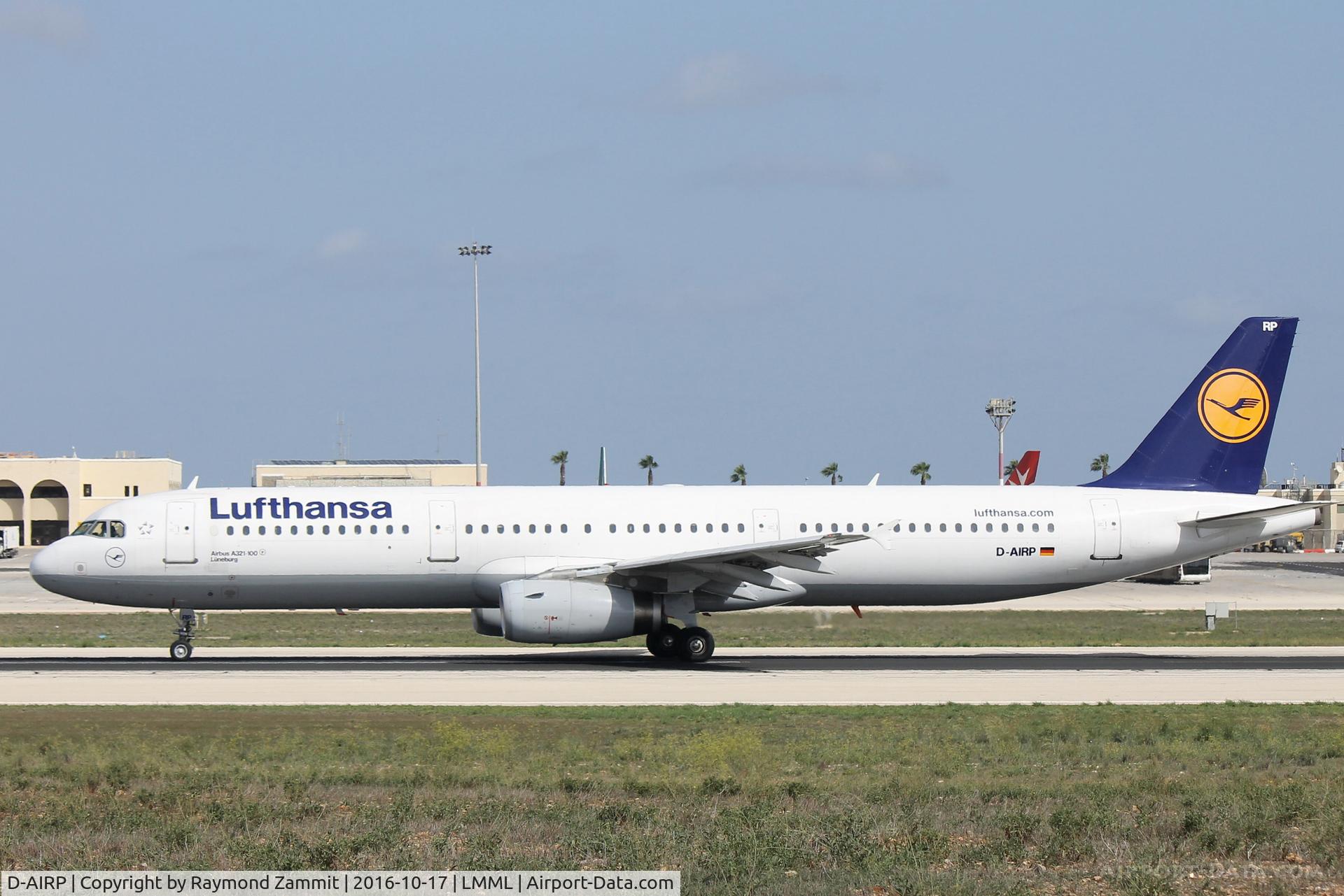 D-AIRP, 1995 Airbus A321-131 C/N 0564, A321 D-AIRP Lufthansa
