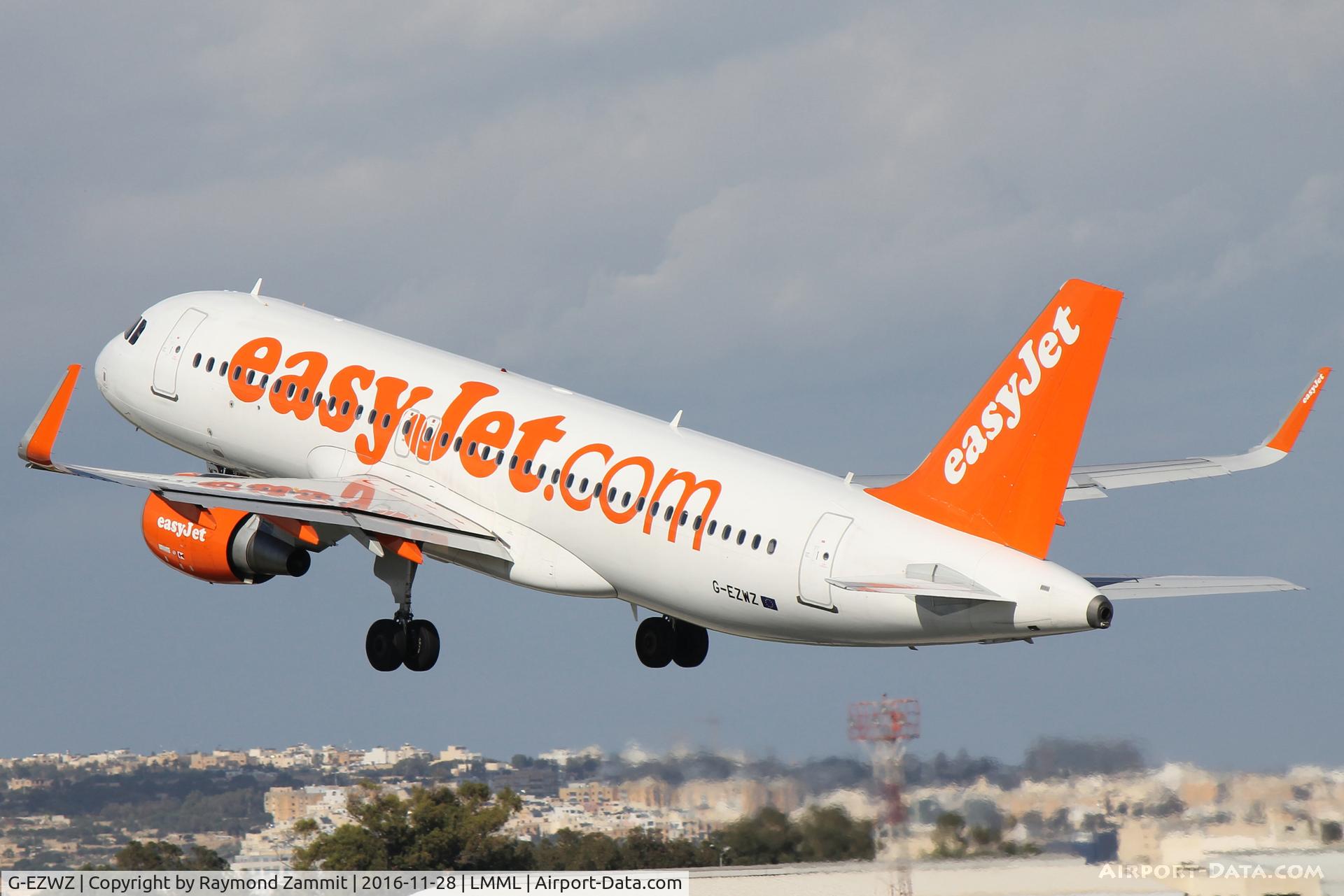 G-EZWZ, 2014 Airbus A320-214 C/N 6353, A320 G-EZWZ Easyjet