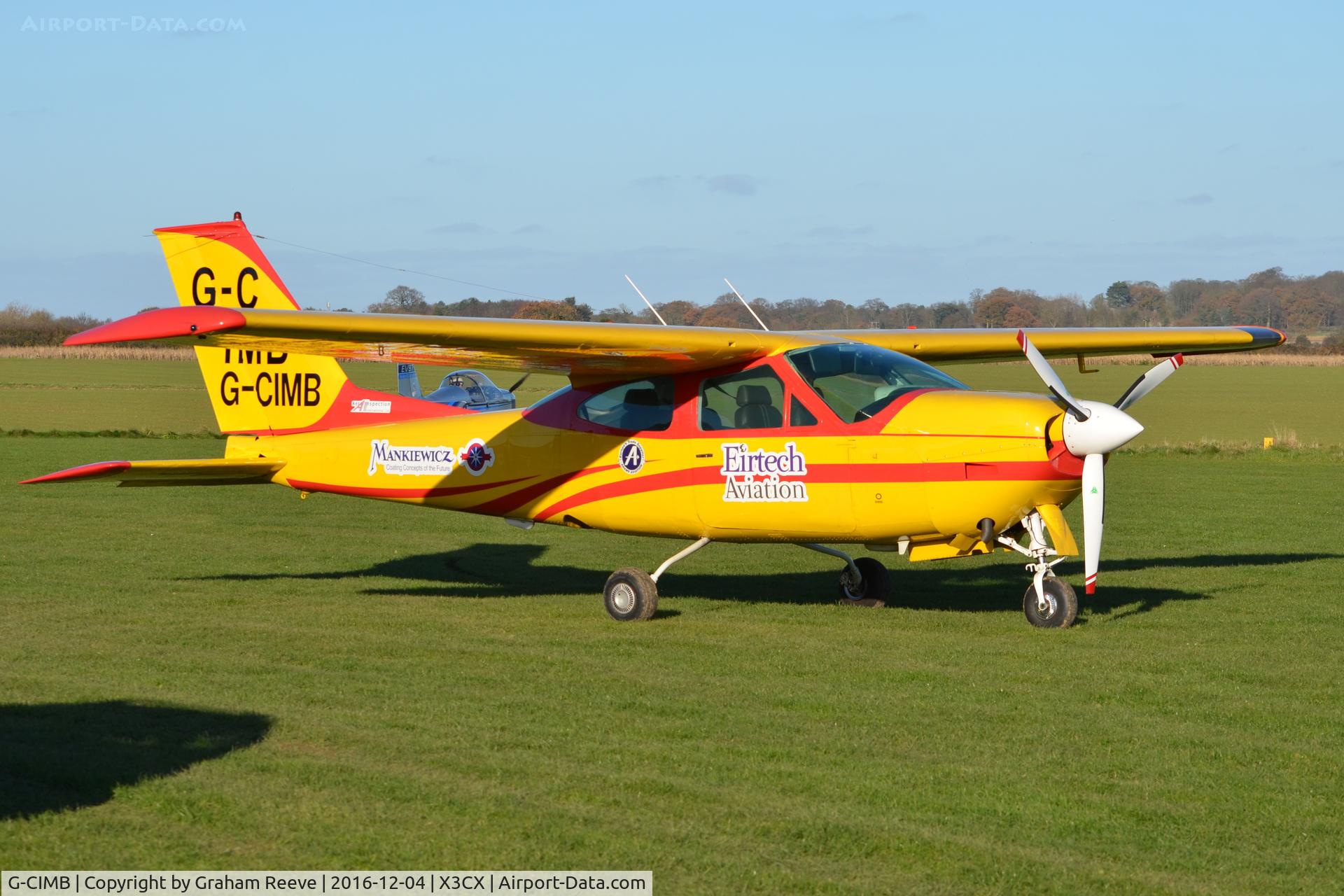 G-CIMB, 1971 Cessna 177RG Cardinal C/N 177RG0038, Parked at Northrepps.