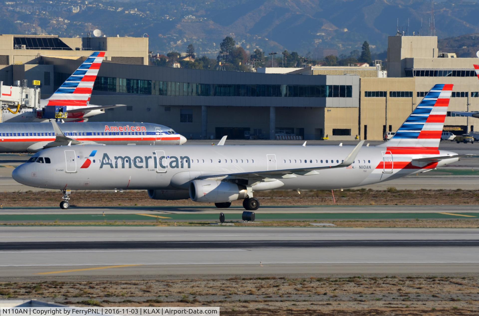 N110AN, 2014 Airbus A321-231 C/N 5975, AA A321