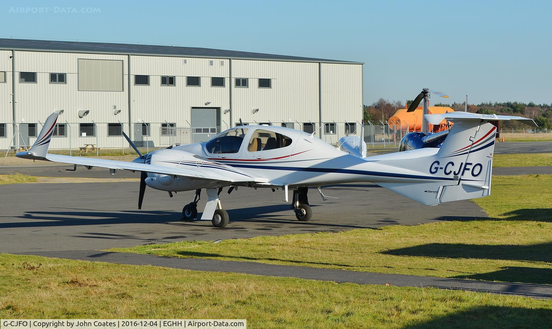 G-CJFO, 2006 Diamond DA-42 Twin Star C/N 42.185, Visitor at Bliss Avn.