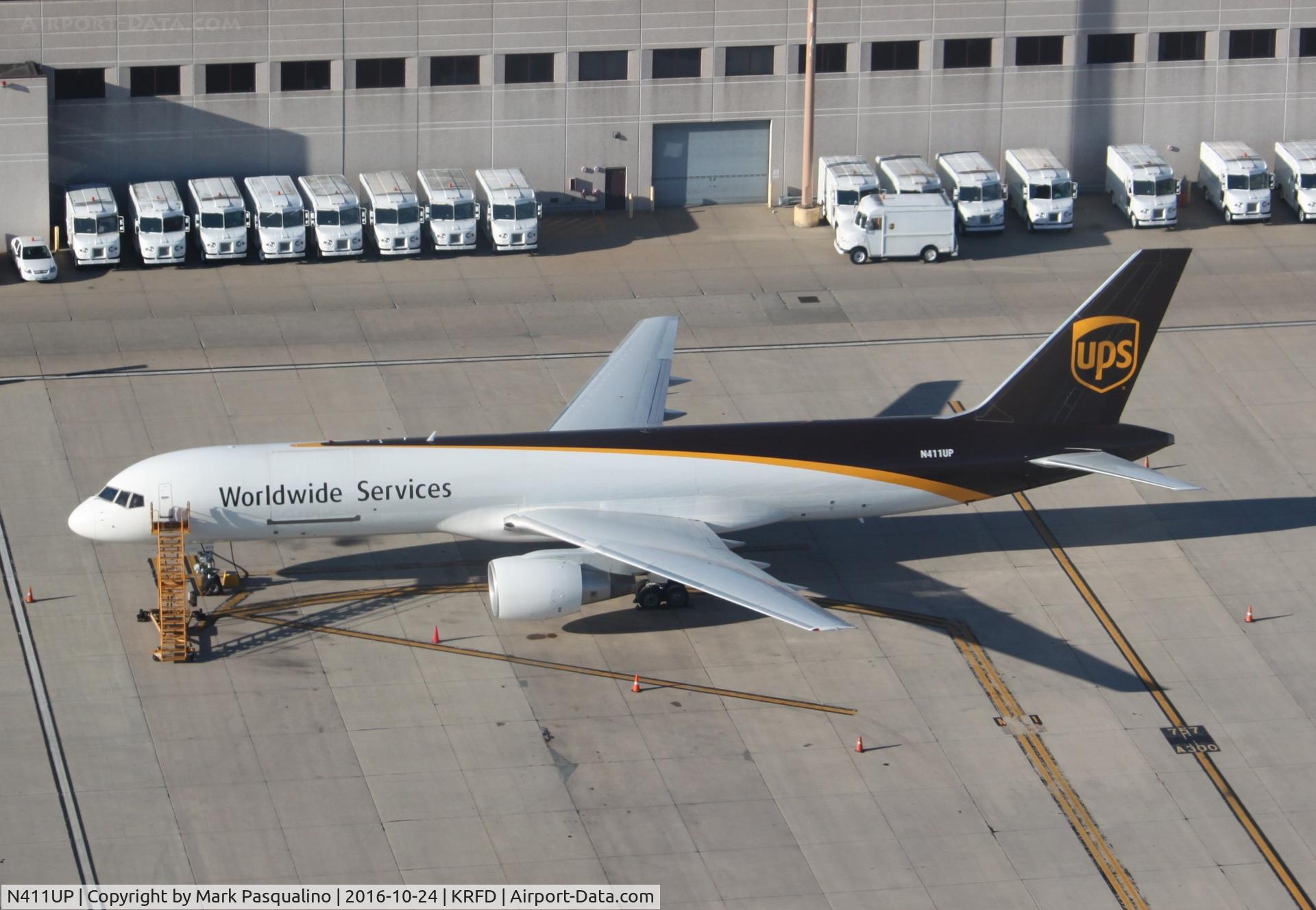 N411UP, 1988 Boeing 757-24APF C/N 23851, Boeing 757-200F