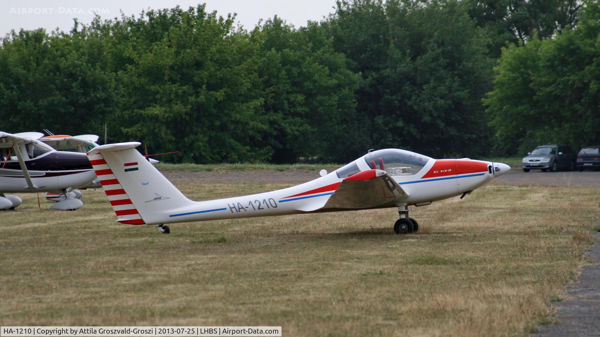 HA-1210, 1981 Grob G-109A C/N 6041, Budaörs Airport, Hungary