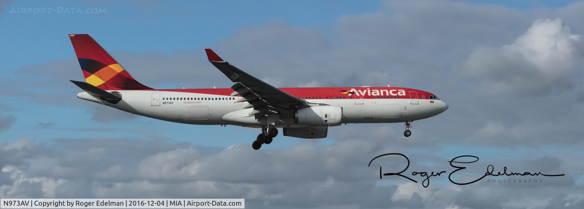 N973AV, 2009 Airbus A330-243 C/N 1073, Taken @ MIA