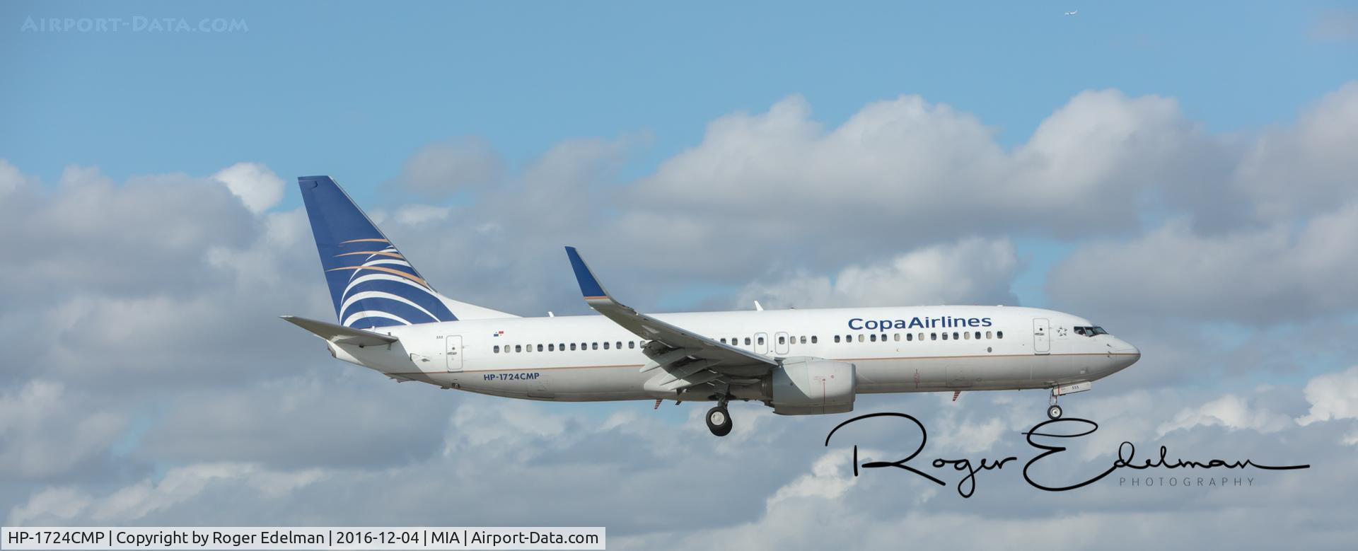 HP-1724CMP, 2011 Boeing 737-8V3 C/N 38140, Taken @ MIA