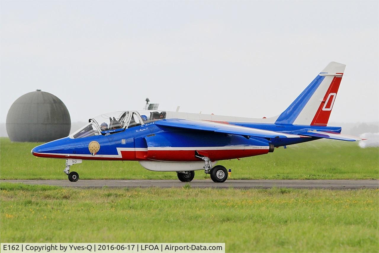 E162, Dassault-Dornier Alpha Jet E C/N E162, Dassault-Dornier Alpha Jet E (F-TERJ), Replacement aircraft of Patrouille de France 2016, Avord Air Base 702 (LFOA) Open day 2016