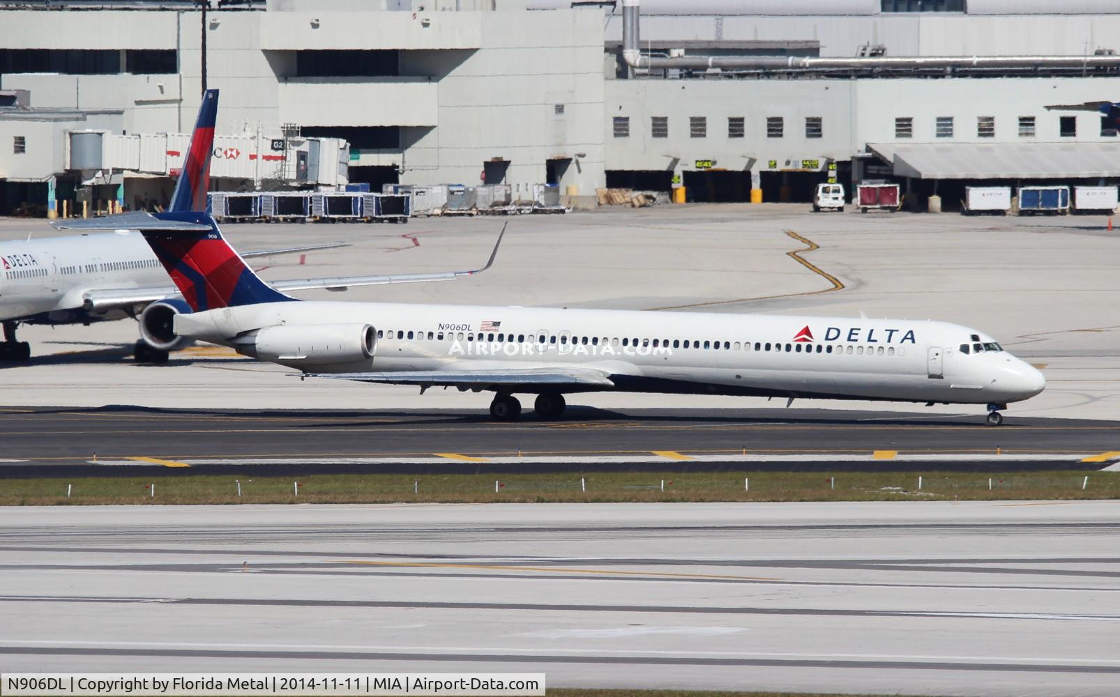 N906DL, 1987 McDonnell Douglas MD-88 C/N 49537, Delta
