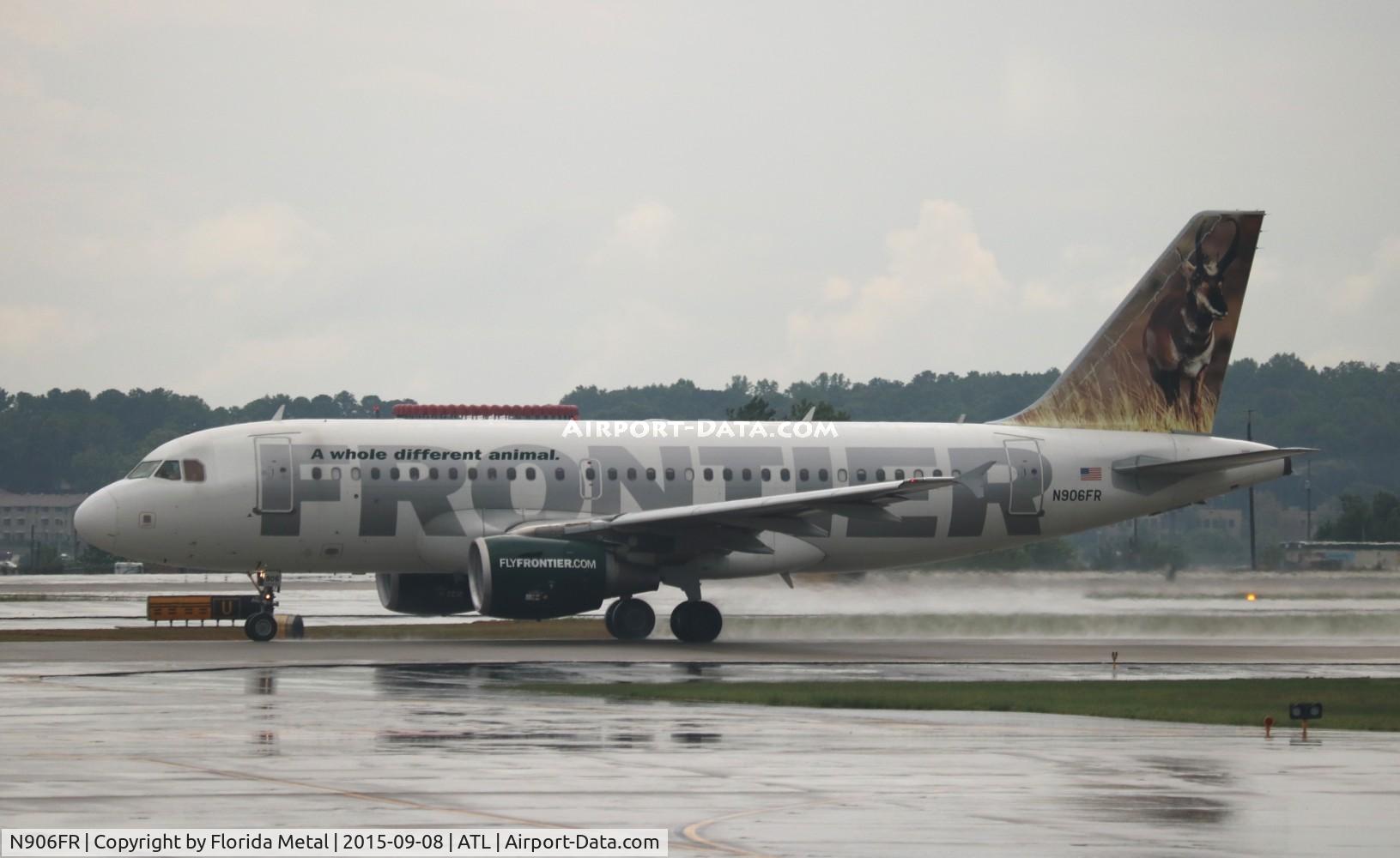 N906FR, 2002 Airbus A319-111 C/N 1684, Andy the Pronghorn