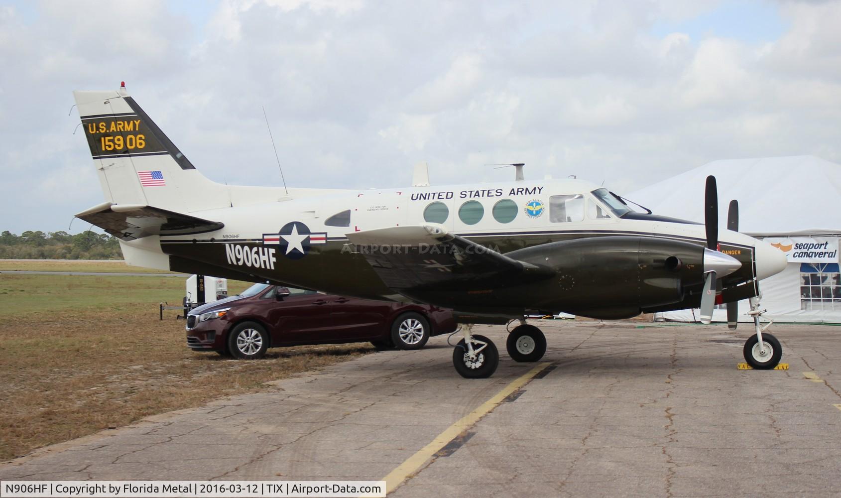 N906HF, 1971 Beech U-21G (A90-1) Ute C/N LM-140, U-21G