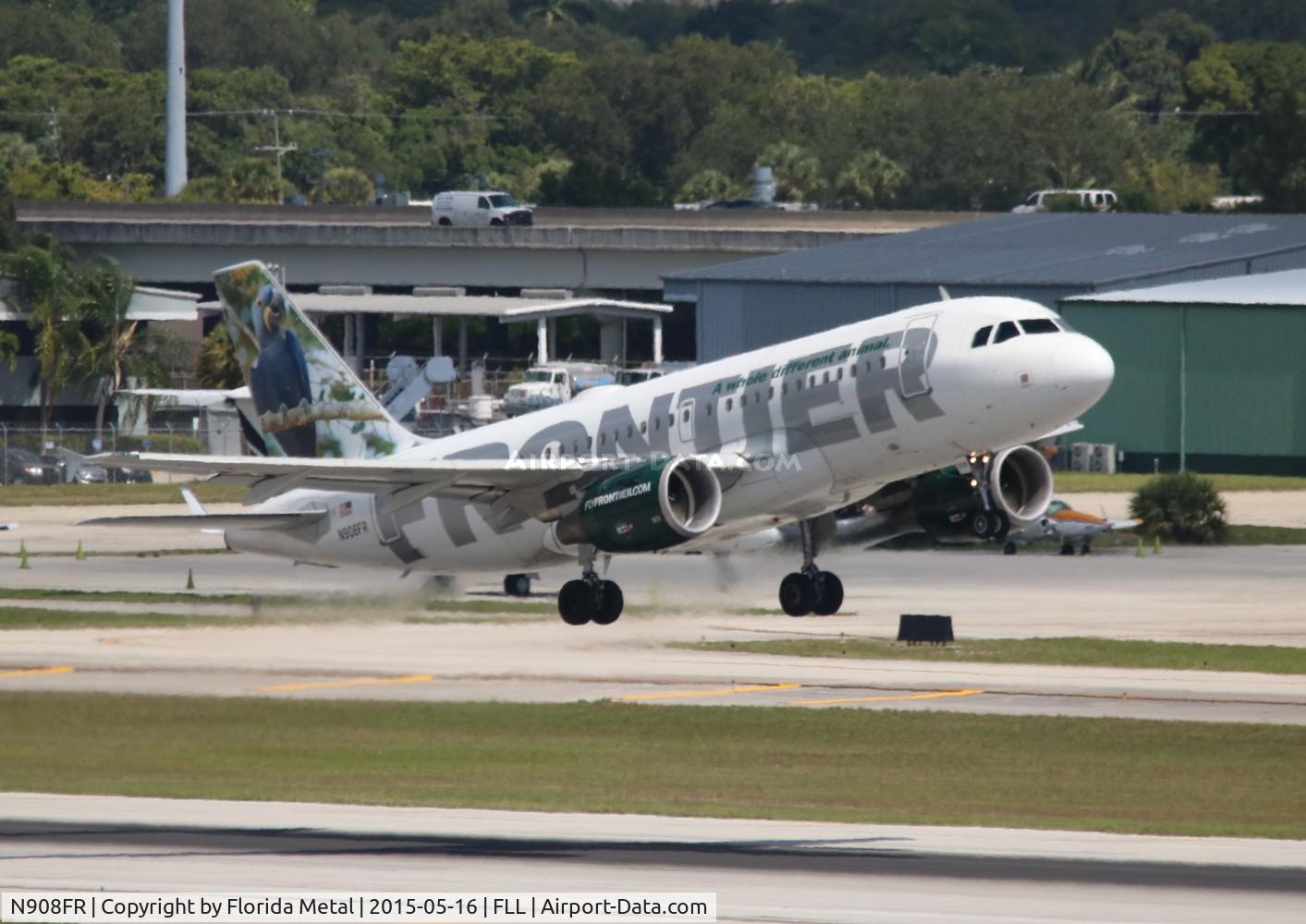 N908FR, 2002 Airbus A319-111 C/N 1759, Polly the Parrot