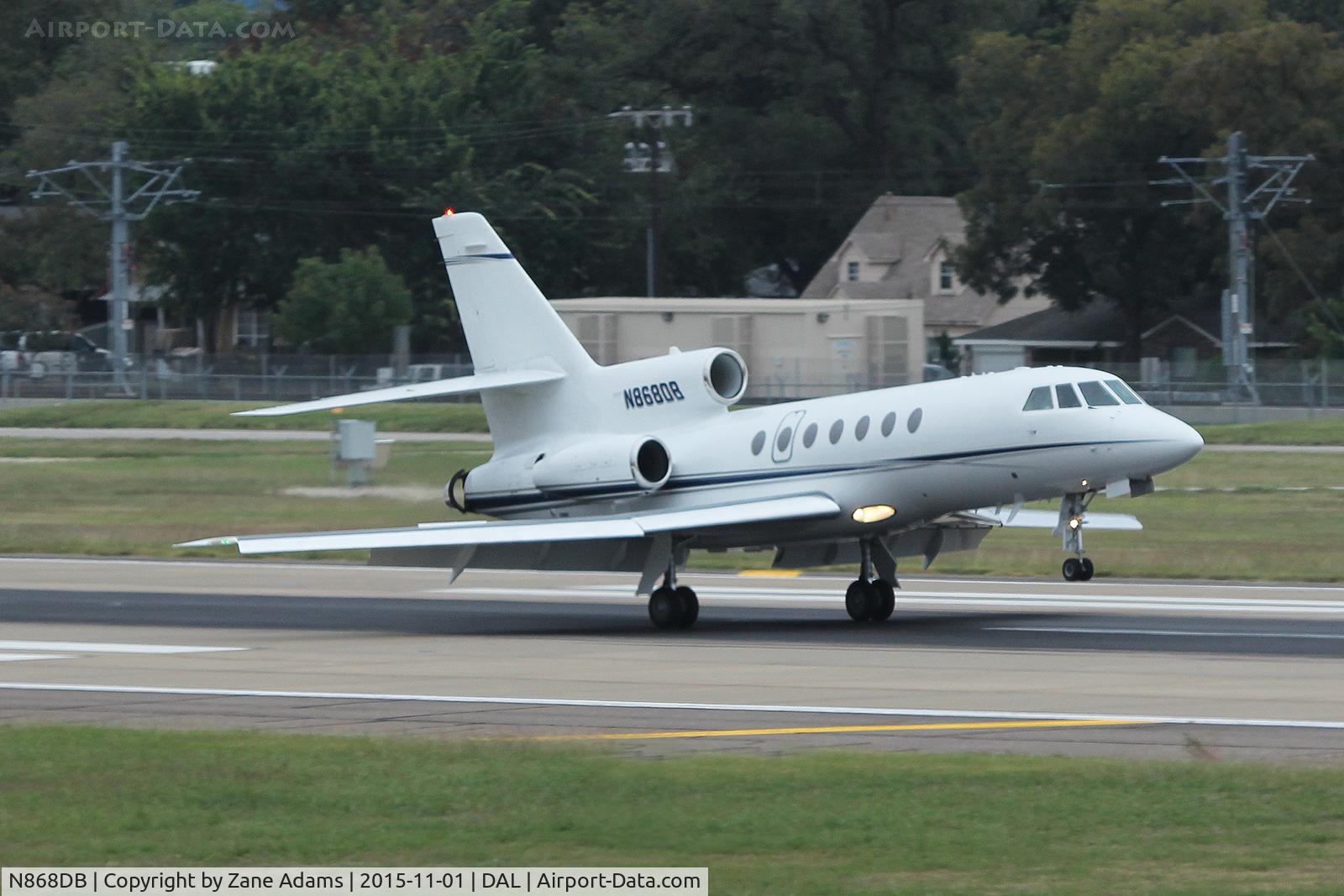 N868DB, 1997 Dassault Falcon 50 C/N 265, Dallas Love Field