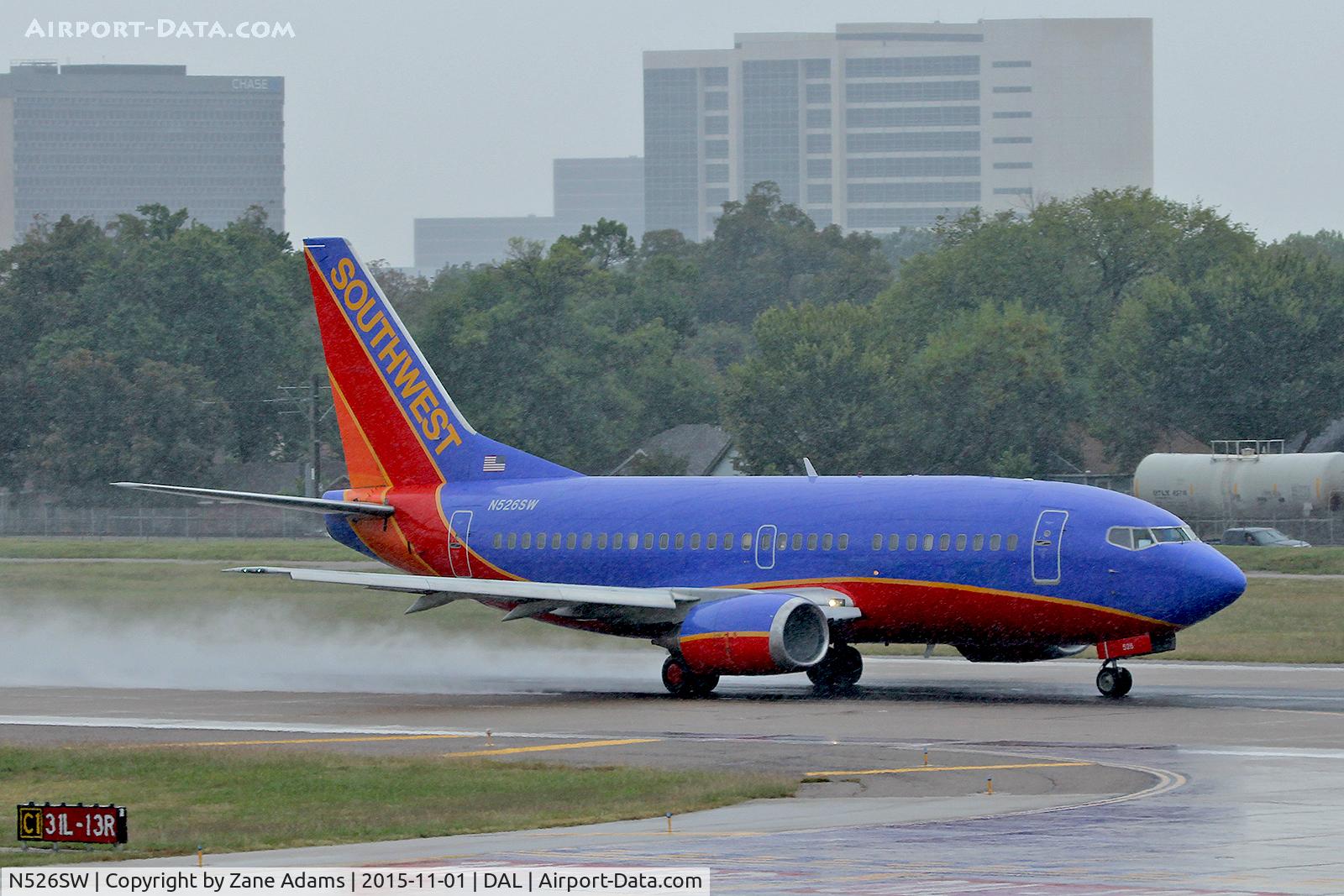 N526SW, 1992 Boeing 737-5H4 C/N 26568, Dallas Love Field
