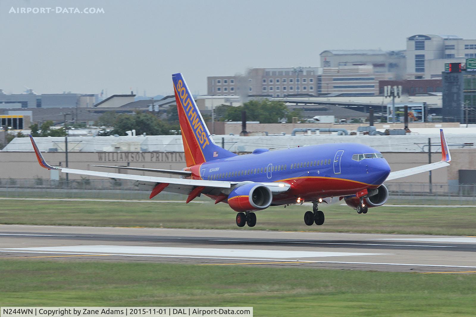 N244WN, 2006 Boeing 737-7H4 C/N 34864, Dallas Love Field