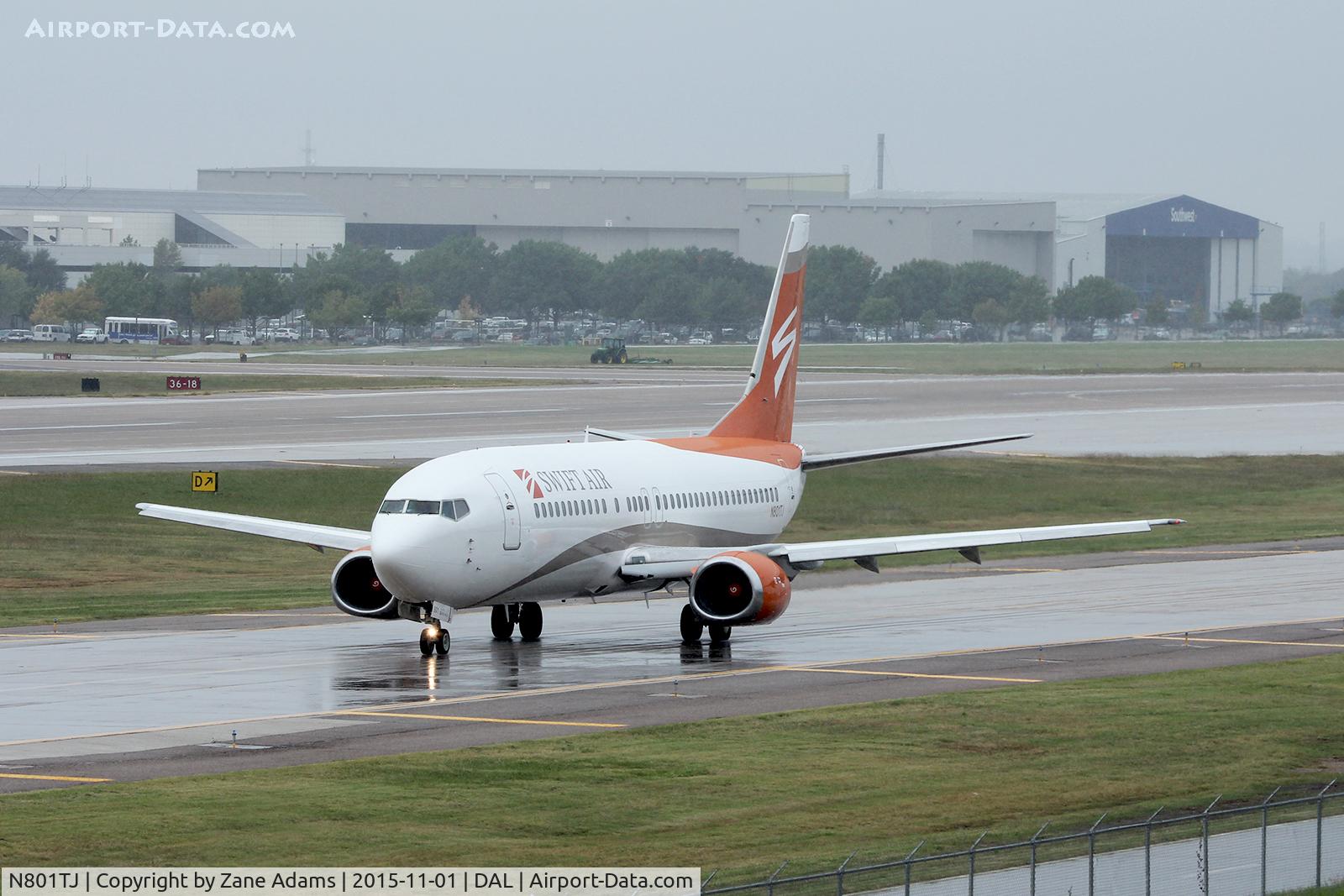 N801TJ, 1990 Boeing 737-4B7 C/N 24892, Dallas Love Field