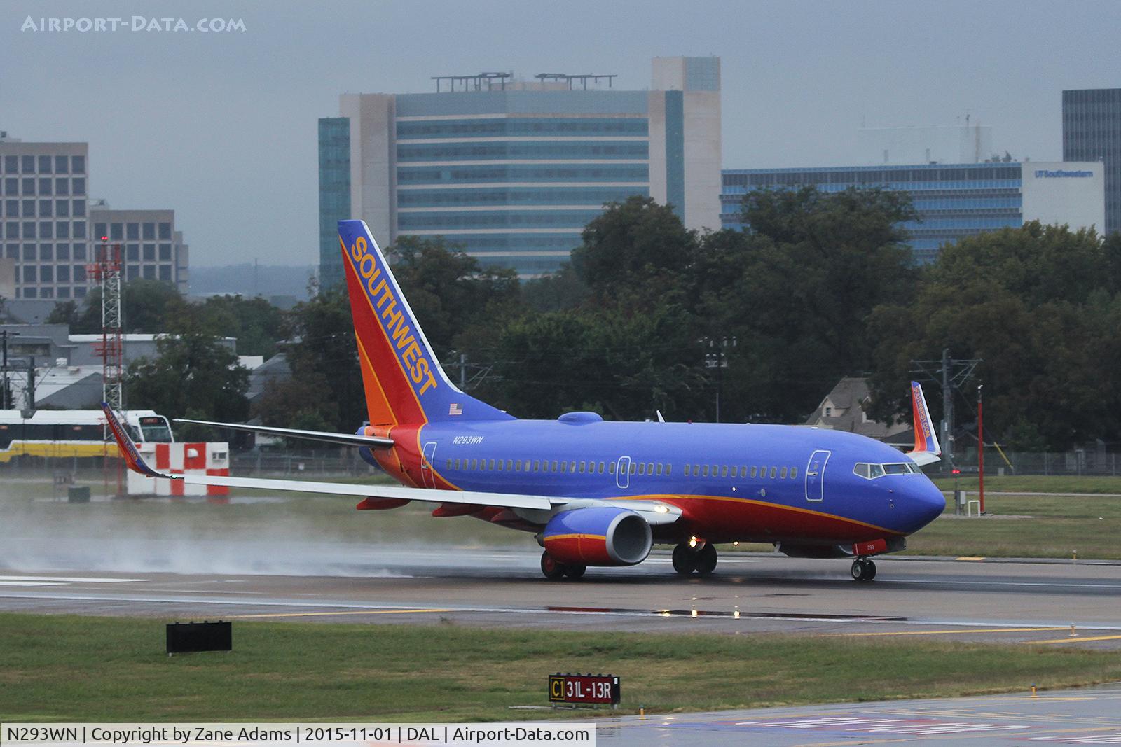 N293WN, 2007 Boeing 737-7H4 C/N 36612, Dallas Love Field