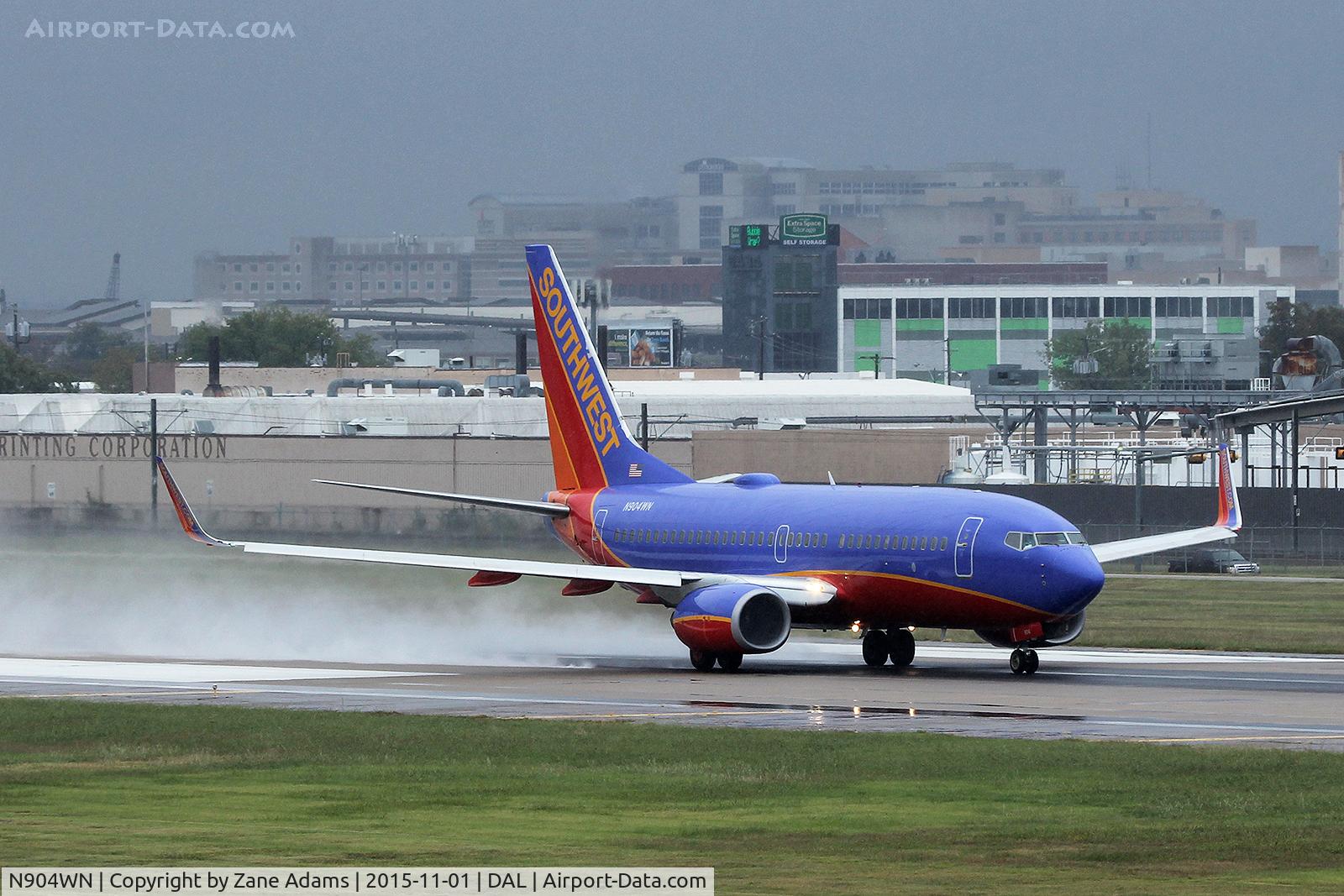 N904WN, 2008 Boeing 737-7H4 C/N 36616, Dallas Love Field