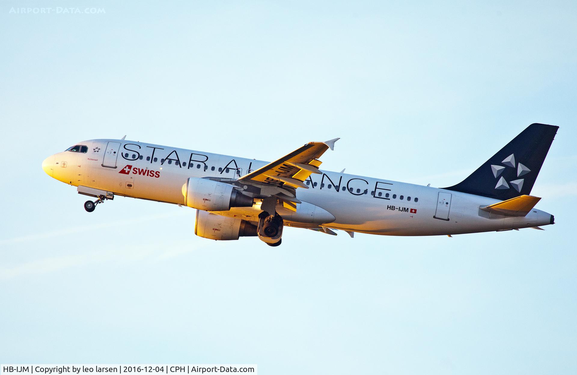 HB-IJM, 1996 Airbus A320-214 C/N 635, Copenhagen 4.12.16