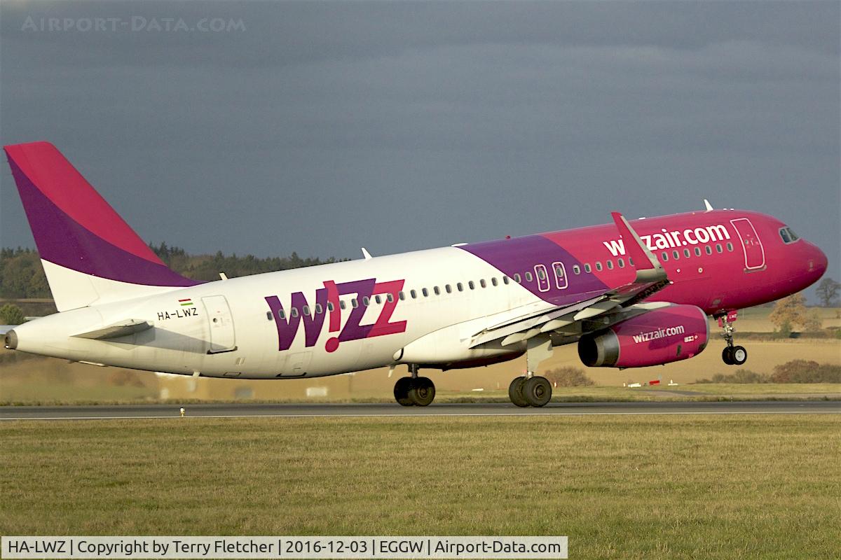 HA-LWZ, 2014 Airbus A320-232 C/N 6086, 2014 Airbus A320-232, c/n: 6086 of Wizz at Luton