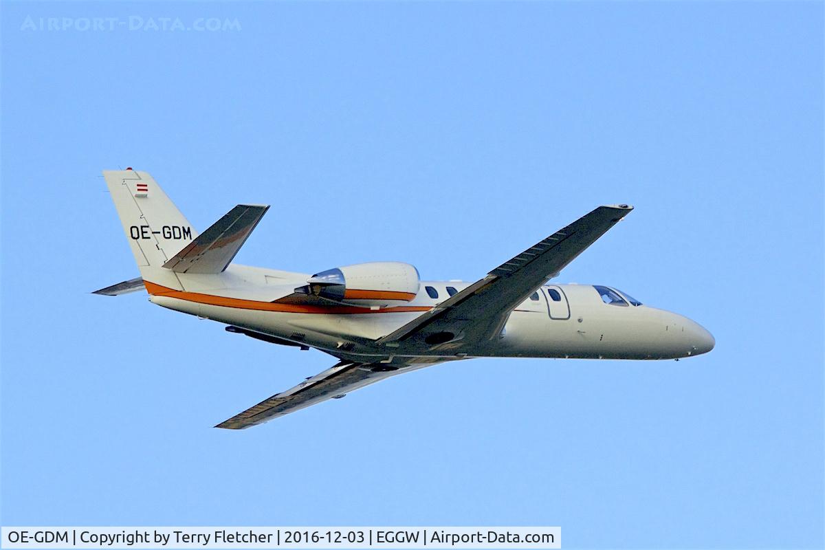 OE-GDM, 2009 Cessna 560 Citation Encore+ C/N 560-0814, Cessna 550, c/n: 5500707 at Luton