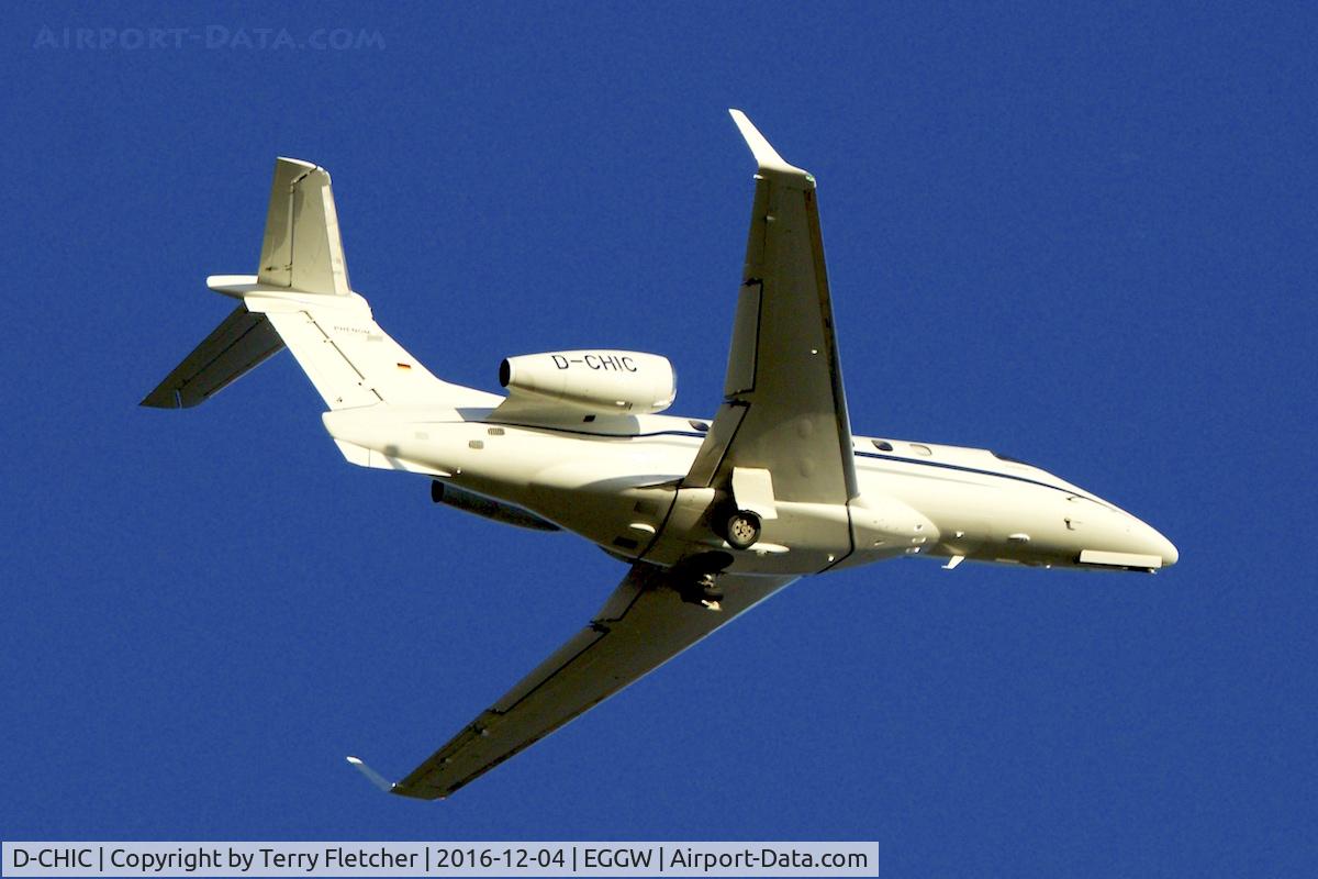 D-CHIC, 2012 Embraer EMB-505 Phenom 300 C/N 50500096, 2012 Embraer EMB-505 Phenom 300, c/n: 50500096 at Luton