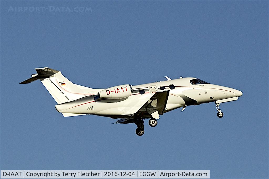 D-IAAT, 2010 Embraer EMB-500 Phenom 100 C/N 50000162, 2010 Embraer EMB-500 Phenom 100, c/n: 50000162 at Luton