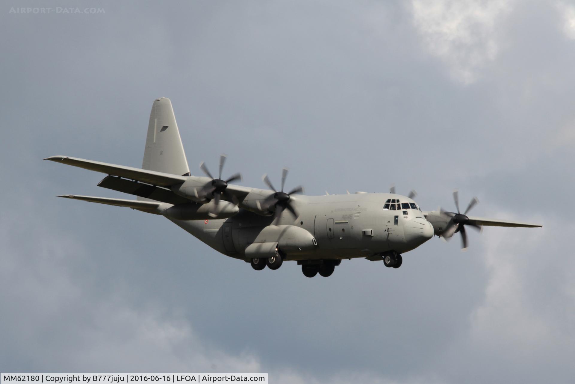 MM62180, Lockheed Martin C-130J Super Hercules C/N 382-5505, at Avord