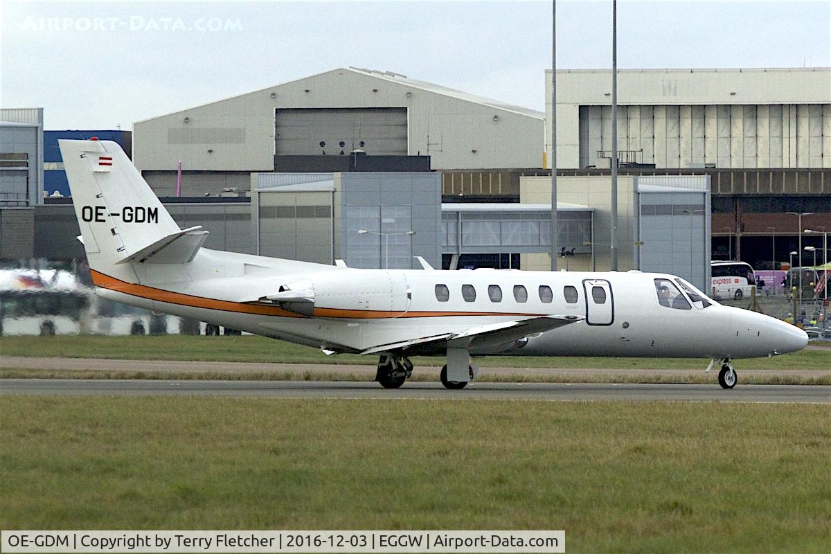OE-GDM, 2009 Cessna 560 Citation Encore+ C/N 560-0814, Cessna 550, c/n: 5500707 at Luton