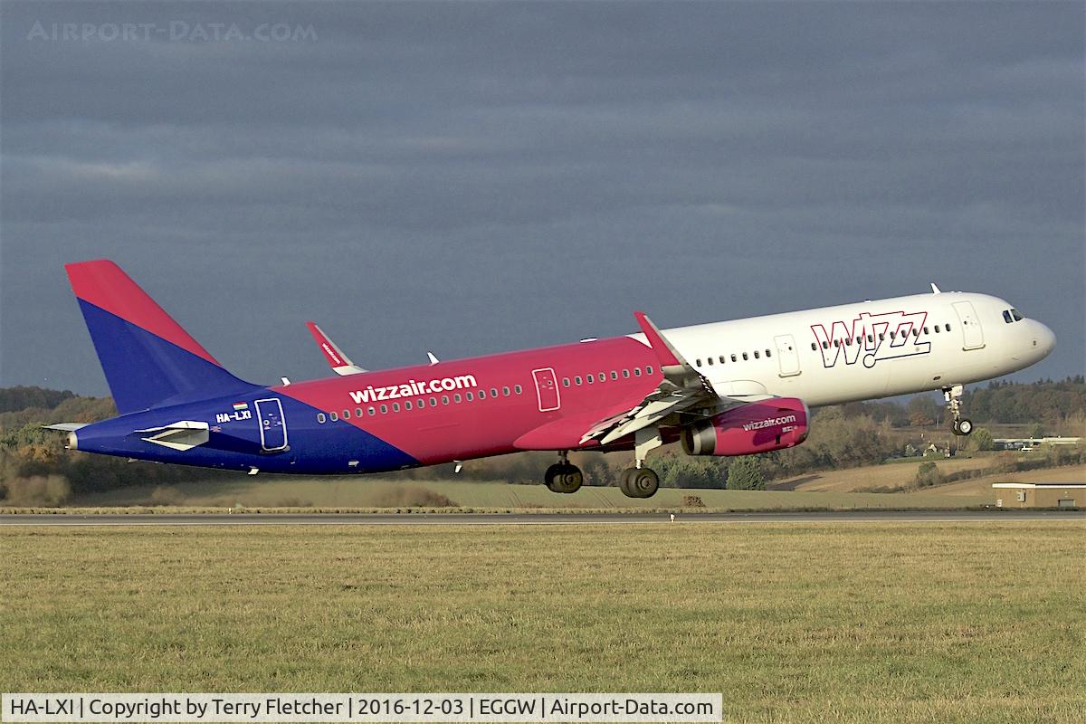 HA-LXI, 2016 Airbus A321-231 C/N 7280, 2016 Airbus A321-231SL, c/n: 7280 at Luton