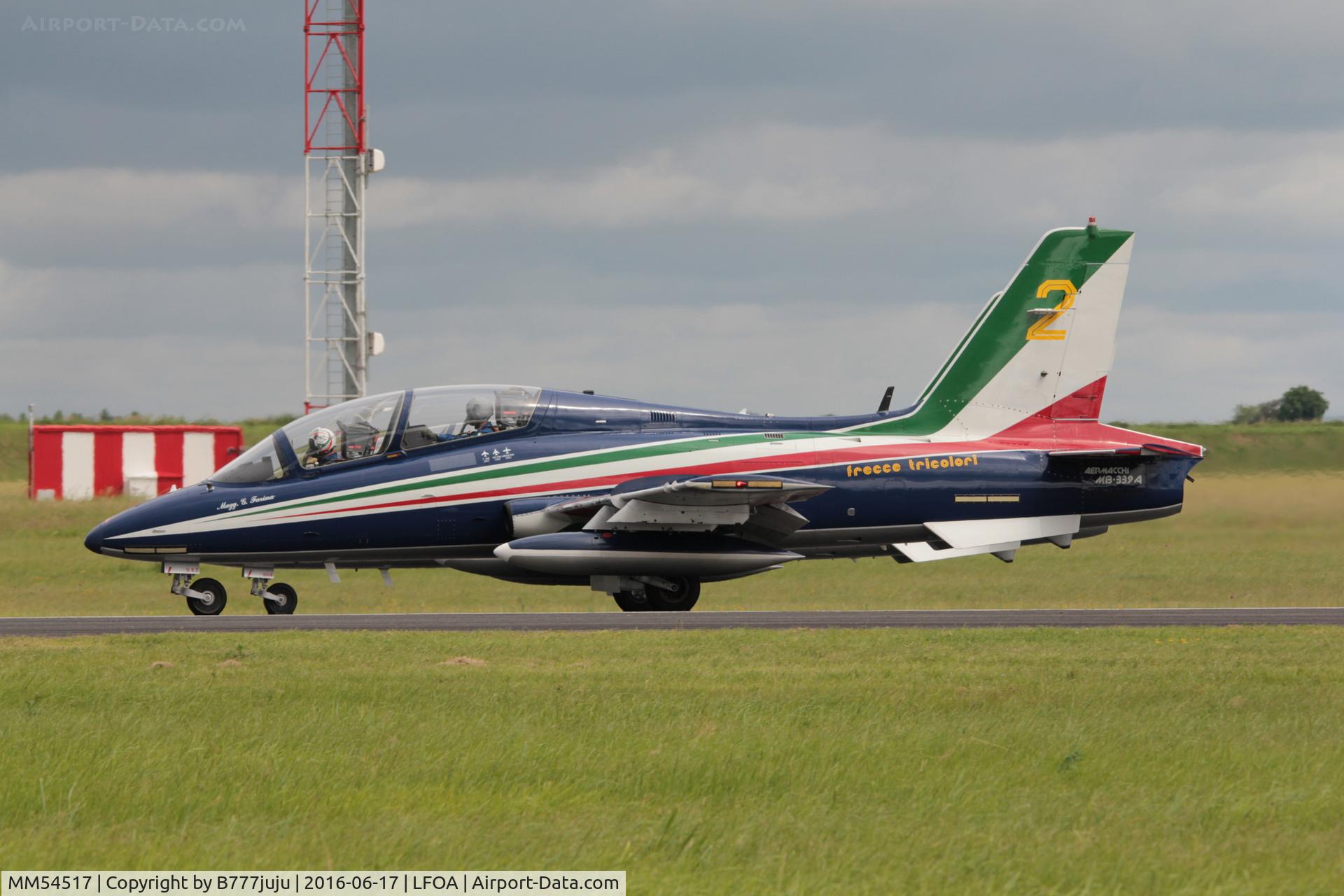 MM54517, Aermacchi MB-339A C/N 6745/140/AA065, at Avord