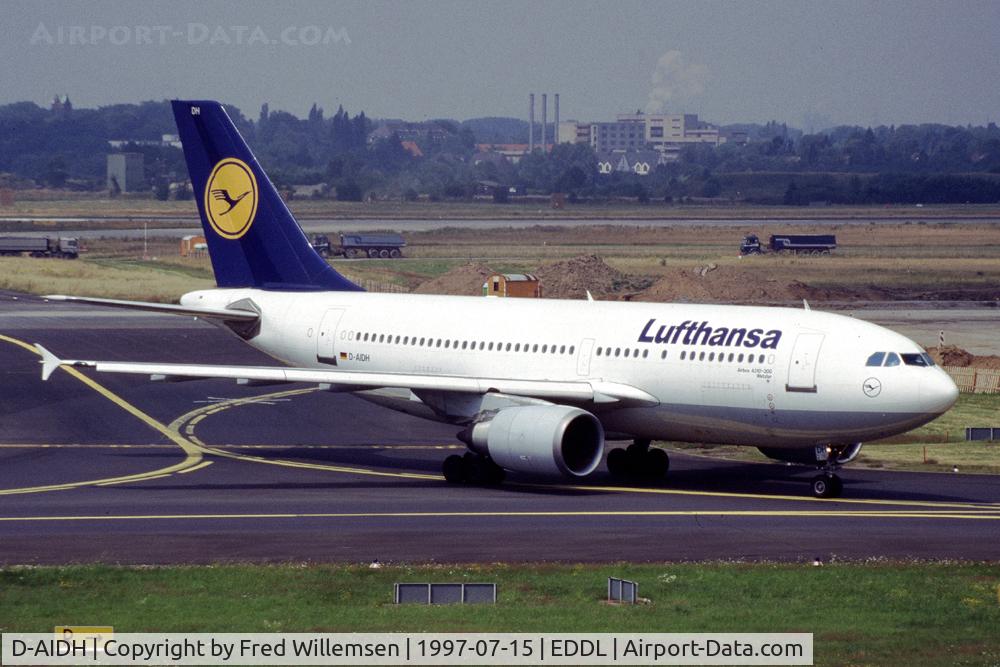D-AIDH, 1989 Airbus A310-304 C/N 527, Lufthansa