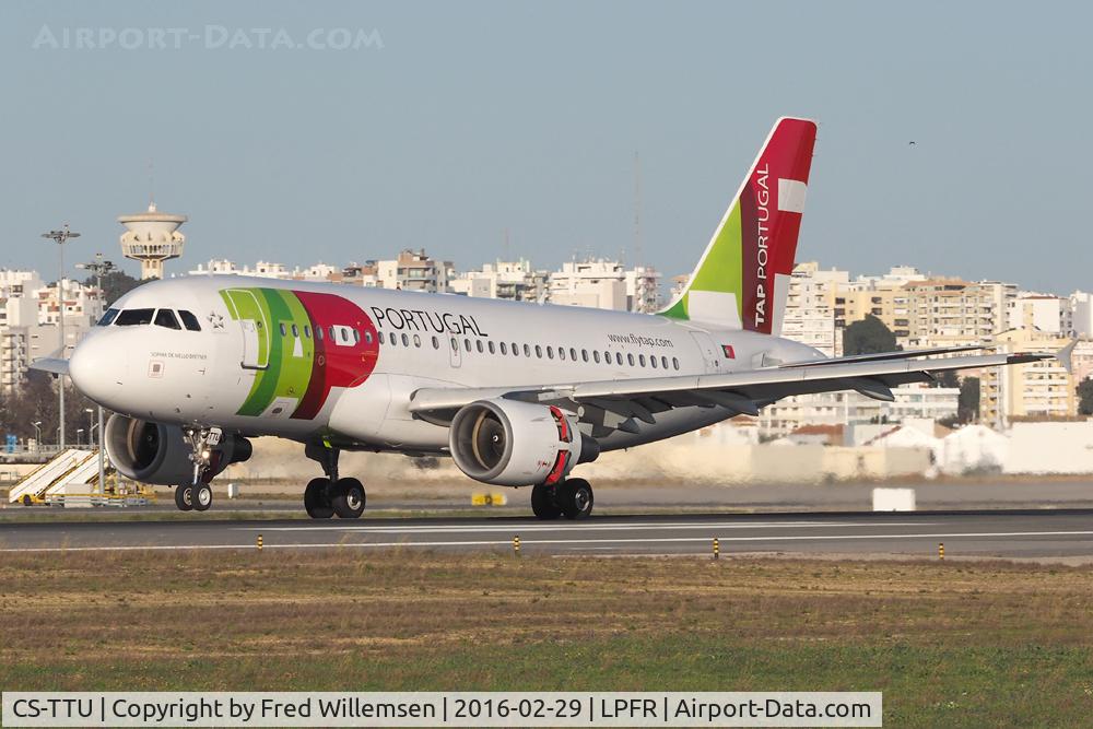 CS-TTU, 2002 Airbus A319-112 C/N 1668, TAP